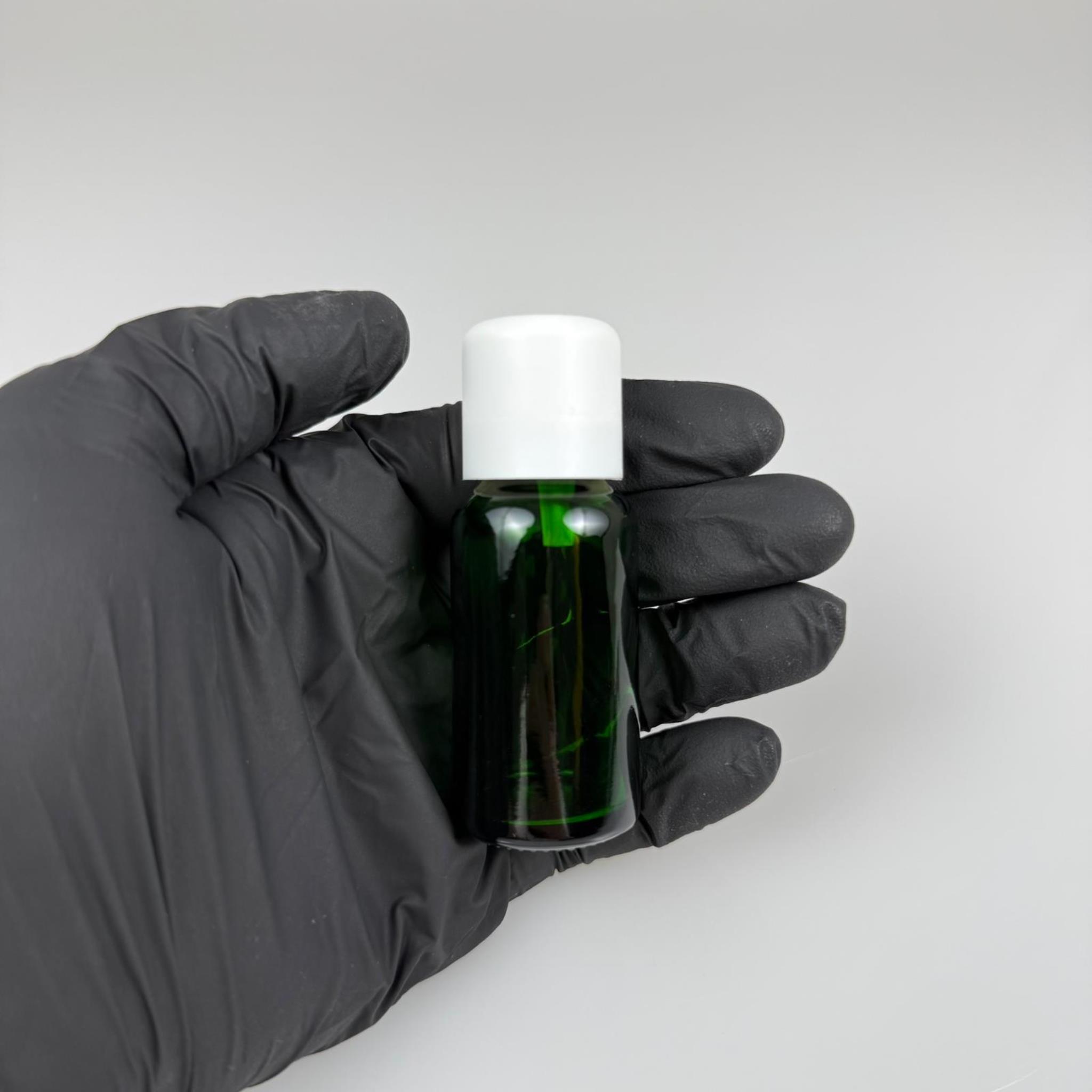 20 CC YEŞİL CAM ŞİŞE + İÇTEN DAMLALIKLI ÇOCUK KİLİTLİ BEYAZ KAPAK - YEŞİL 20 ML KİLİT KAPAKLI DAMLATMALI ŞİŞE