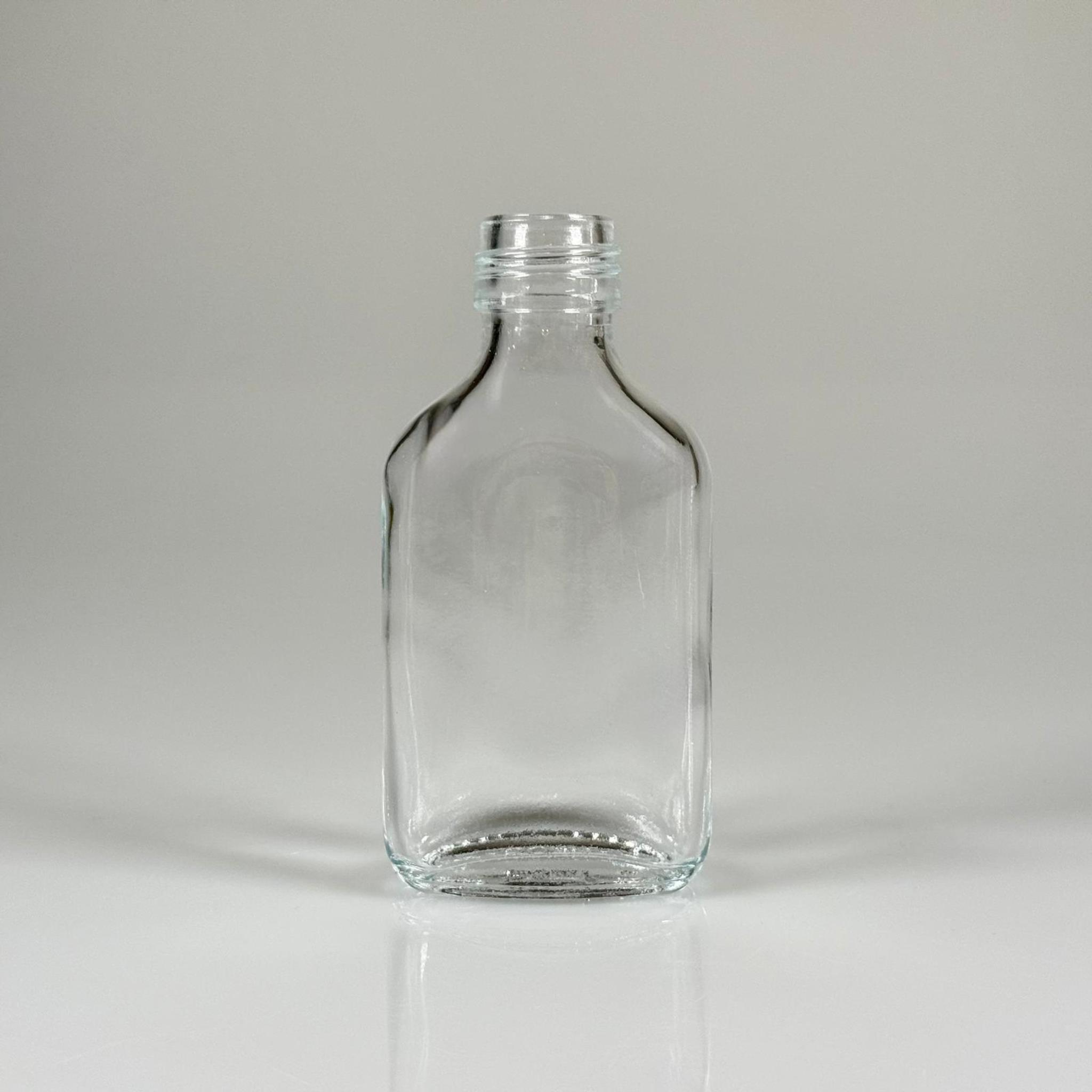 50 CC YASSI CAM COLD BREW ŞİŞE - SOĞUK KAHVE ŞİŞESİ -  KAPAKSIZ (28 AĞIZ) - 50 ML YASSI CAM ŞİŞE