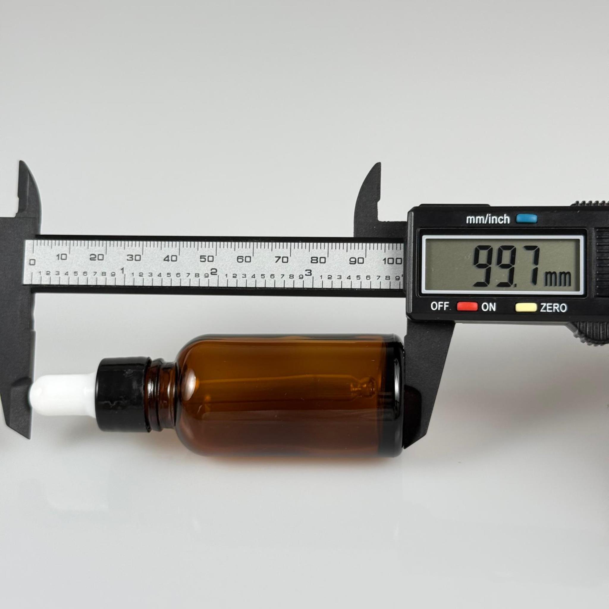 30 CC AMBER CAM DAMLALIKLI ŞİŞE - BEYAZ EMZİK + SİYAH DÜZ KAPAK + CAM PİPET TAKIM - 30 ML KAHVERENGİ DAMLALIKLI ŞİŞE SETİ