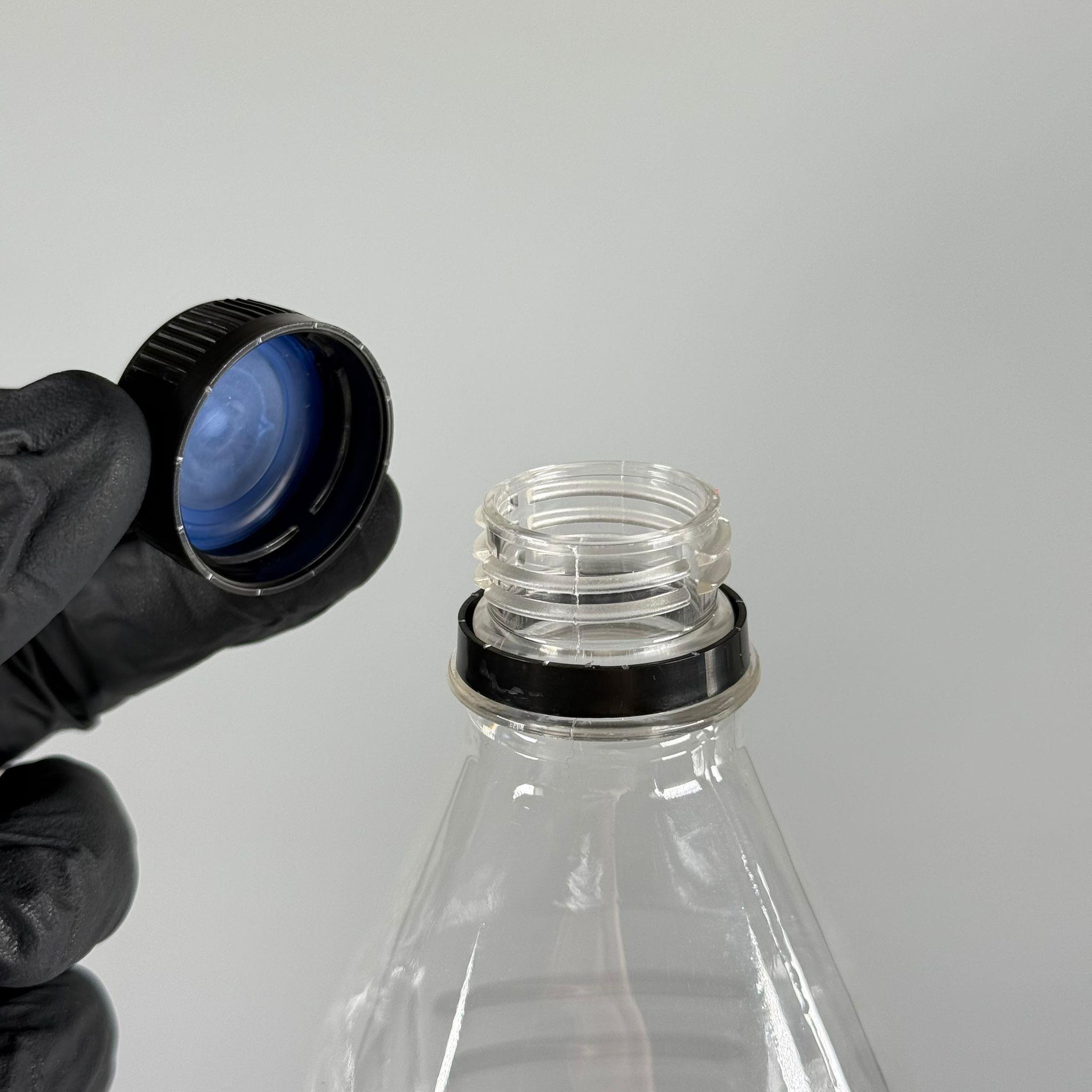 1000 CC KÖŞELİ PET ŞİŞE - SİYAH KİLİTLİ KAPAKLI 1 LİTRE KARE PLASTİK ŞİŞE - ZEYTİNYAĞ ŞİŞESİ