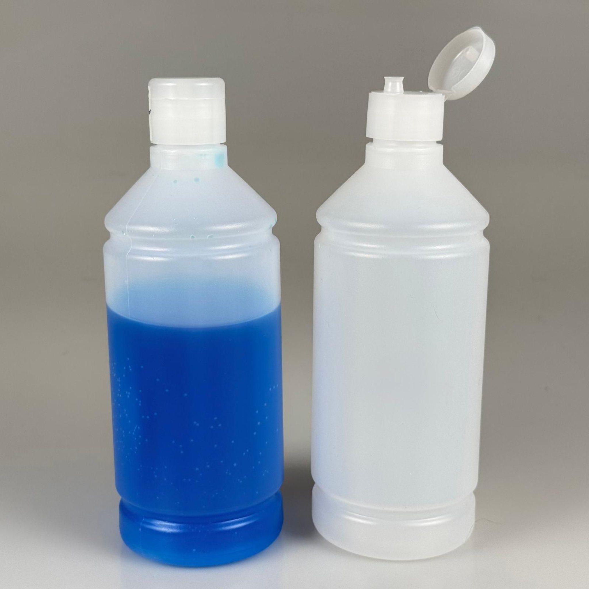 500 CC TİNER ŞİŞESİ - ŞEFFAF FLİPTOP KAPAKLI - 500 ML KİMYASALA DAYANIKLI PLASTİK ŞİŞE - 0,5 LT POLİETİLEN ŞİŞE