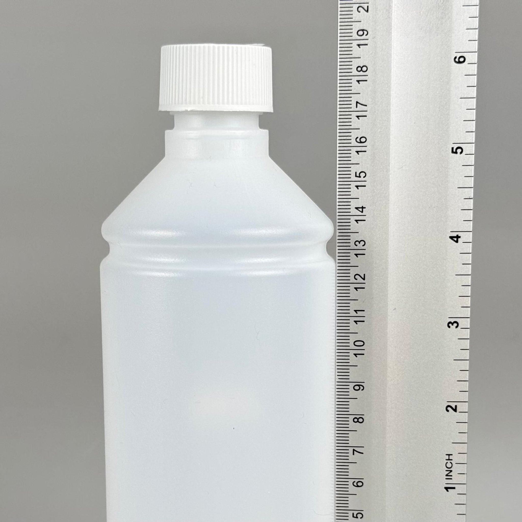 500 CC TİNER ŞİŞESİ - BEYAZ ÇOCUK EMNİYET KİLİTLİ KAPAKLI - 500 ML KİMYASALA DAYANIKLI PLASTİK ŞİŞE - 0,5 LT POLİETİLEN ŞİŞE