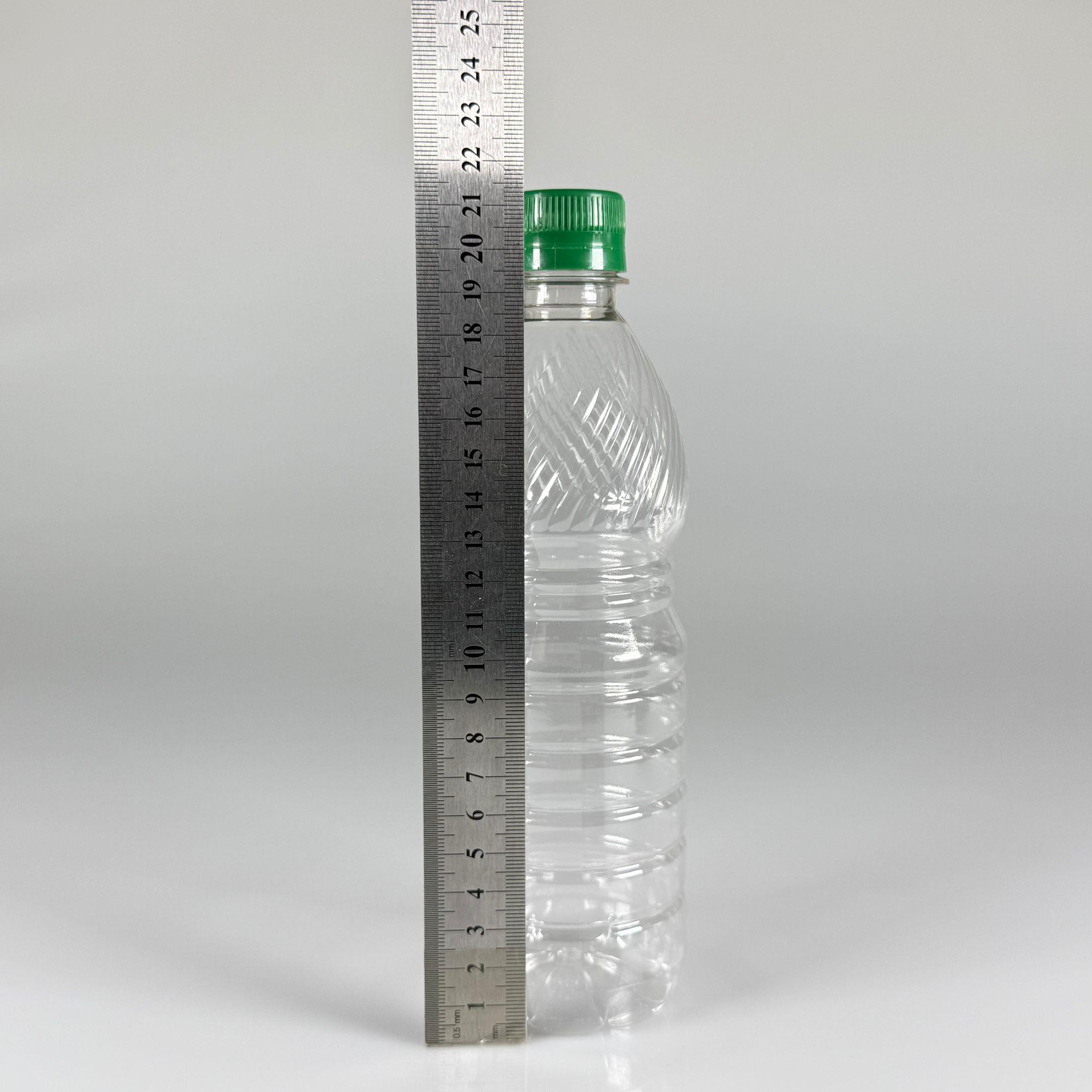 0,5 LT KİLİTLİ KAPAKLI PET ŞİŞE - YEŞİL KAPAKLI 500 CC BOŞ PET ŞİŞE