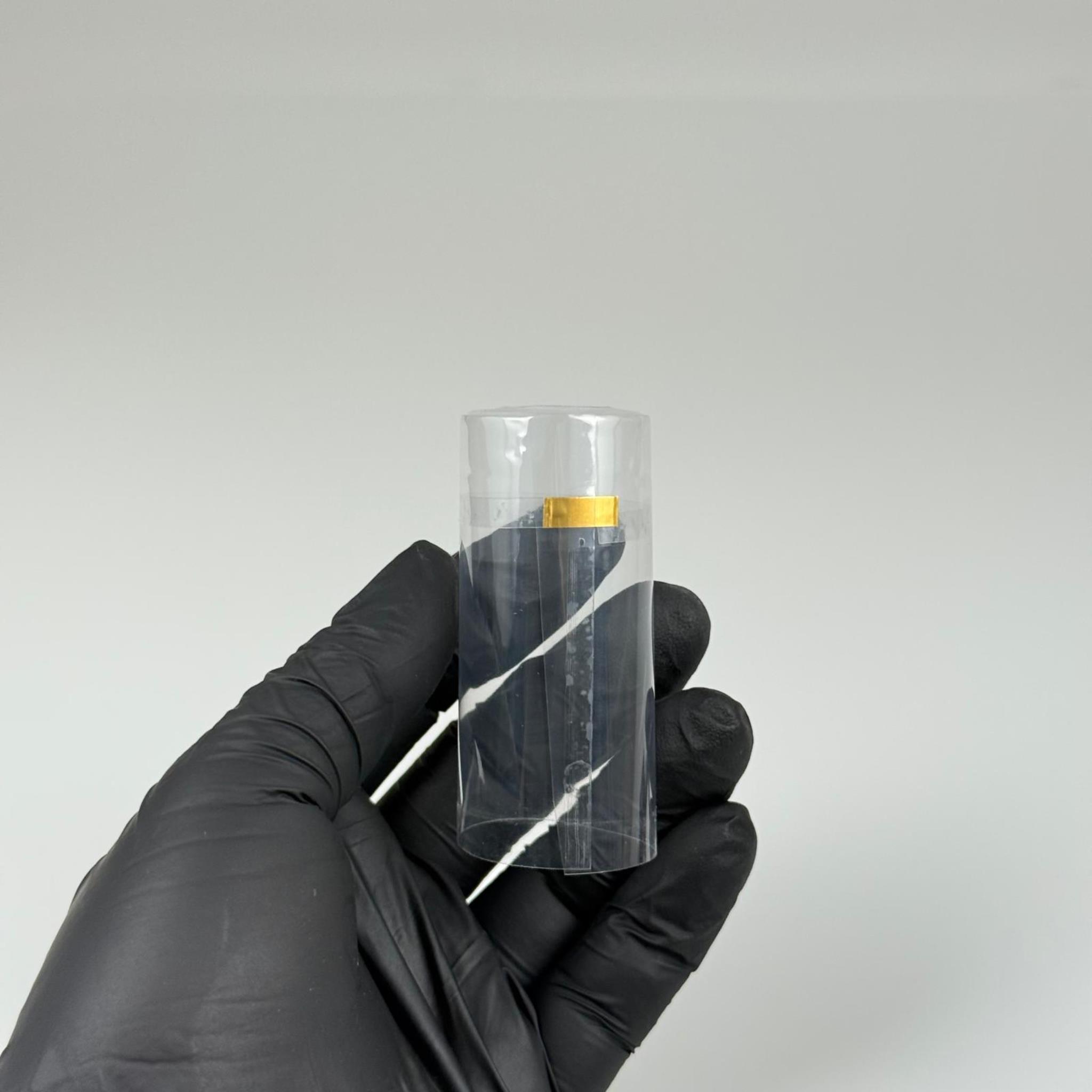 28X65 KAPŞON ŞEFFAF - ŞİŞE EMNİYET BANDI - ŞİŞE JELATİNİ - ŞİŞE AĞZI EMNİYET BANDI