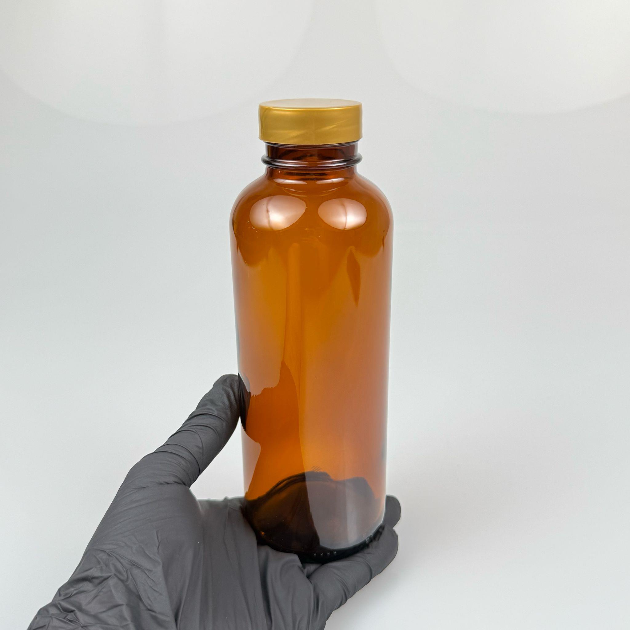 500 CC ENDÜSTRİYEL, KEVITA MODEL GENİŞ AĞIZLI AMBER CAM ŞİŞE - GOLD PLASTİK KAPAKLI - 500 ML CAM KAHVERENGİ ECZA, ZEYTİNYAĞI, ÇEREZ, GRANÜR KAHVE, COLDBREW VB İÇİN ÇOK AMAÇLI CAM ŞİŞELER