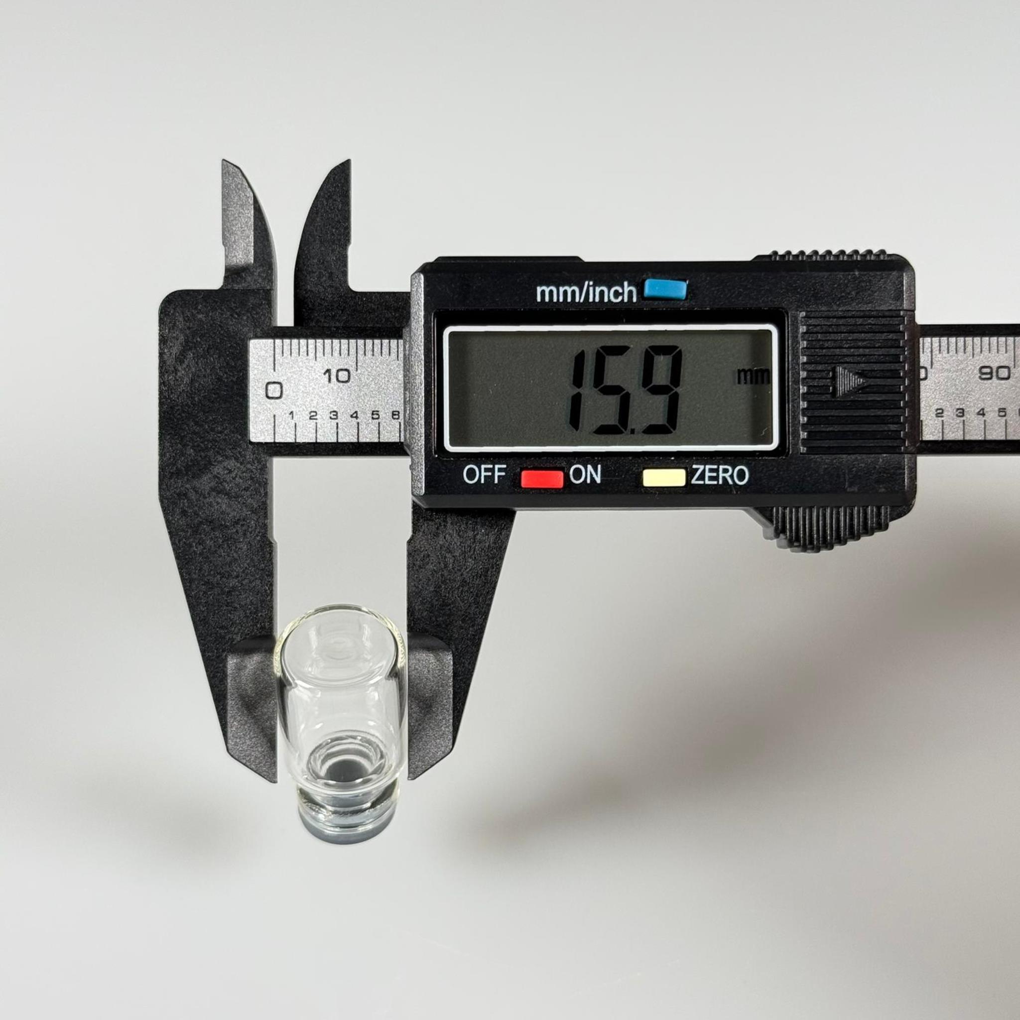 2 ML vial flakon şişe - 13 ağız 2 cc şeffaf cam ilaç şişesi + kauçuk butil enjektör tıpası