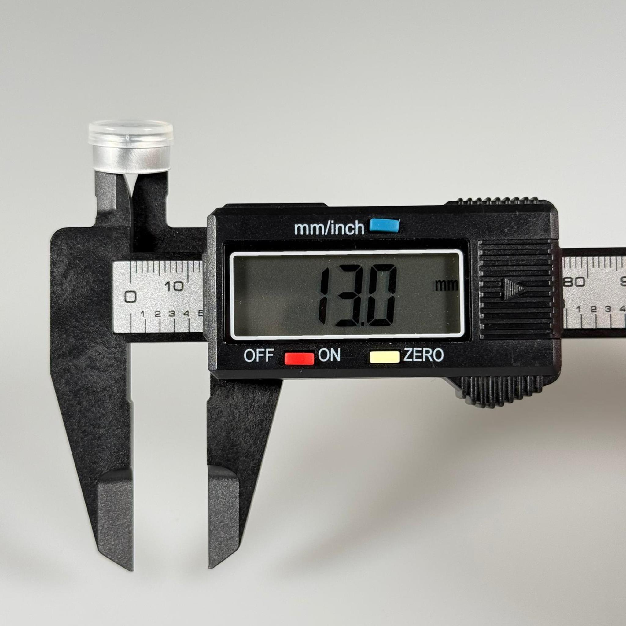 13 AĞIZ VİAL ŞİŞELER İÇİN FLİP OFF PENİSİLİN ALÜMİNYUM FLAKON KAPAK GÜMÜŞ -  13 MM FLİP-OFF KAPAK