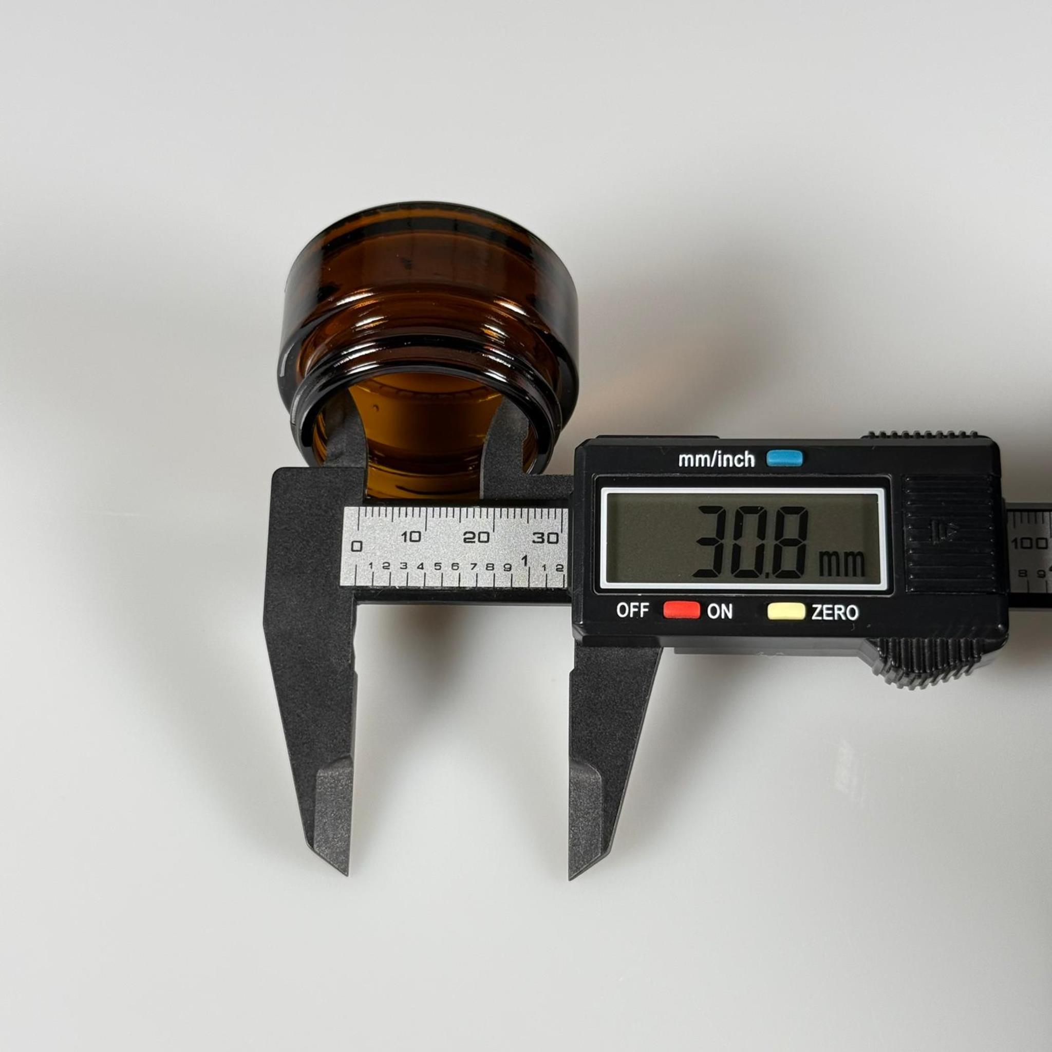 20 CC CAM AMBER KREM KAVANOZU - GÜMÜŞ KAPAKLI İÇ CONTALI - 20 ML KAHVERENGİ KREM KAVANOZU - AMBER MUM KAVANOZU