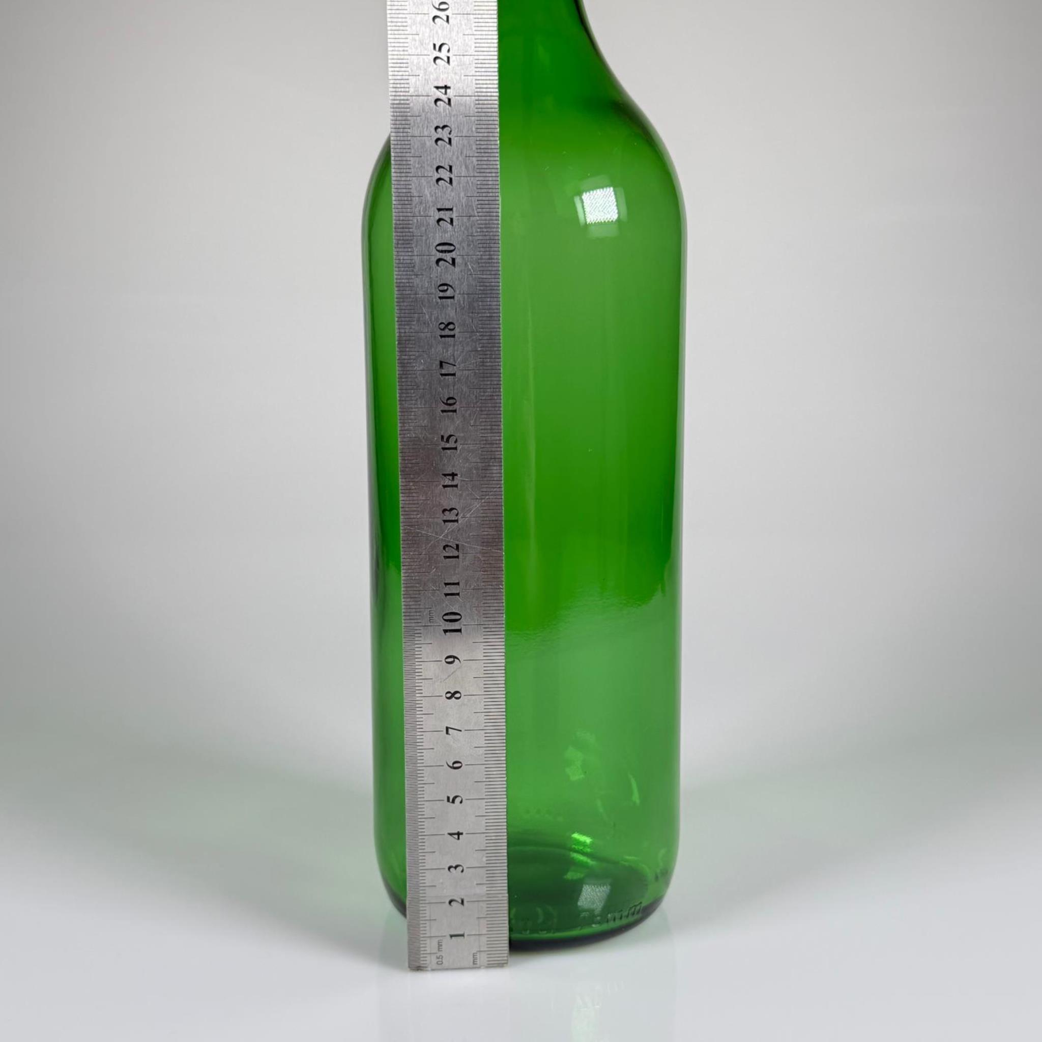 1500 CC CAM ŞİŞE YEŞİL (31 AĞIZ) - 1,5 LİTRE CAM ŞİŞE - ŞİŞECAM ÜRÜN KODU: 830299