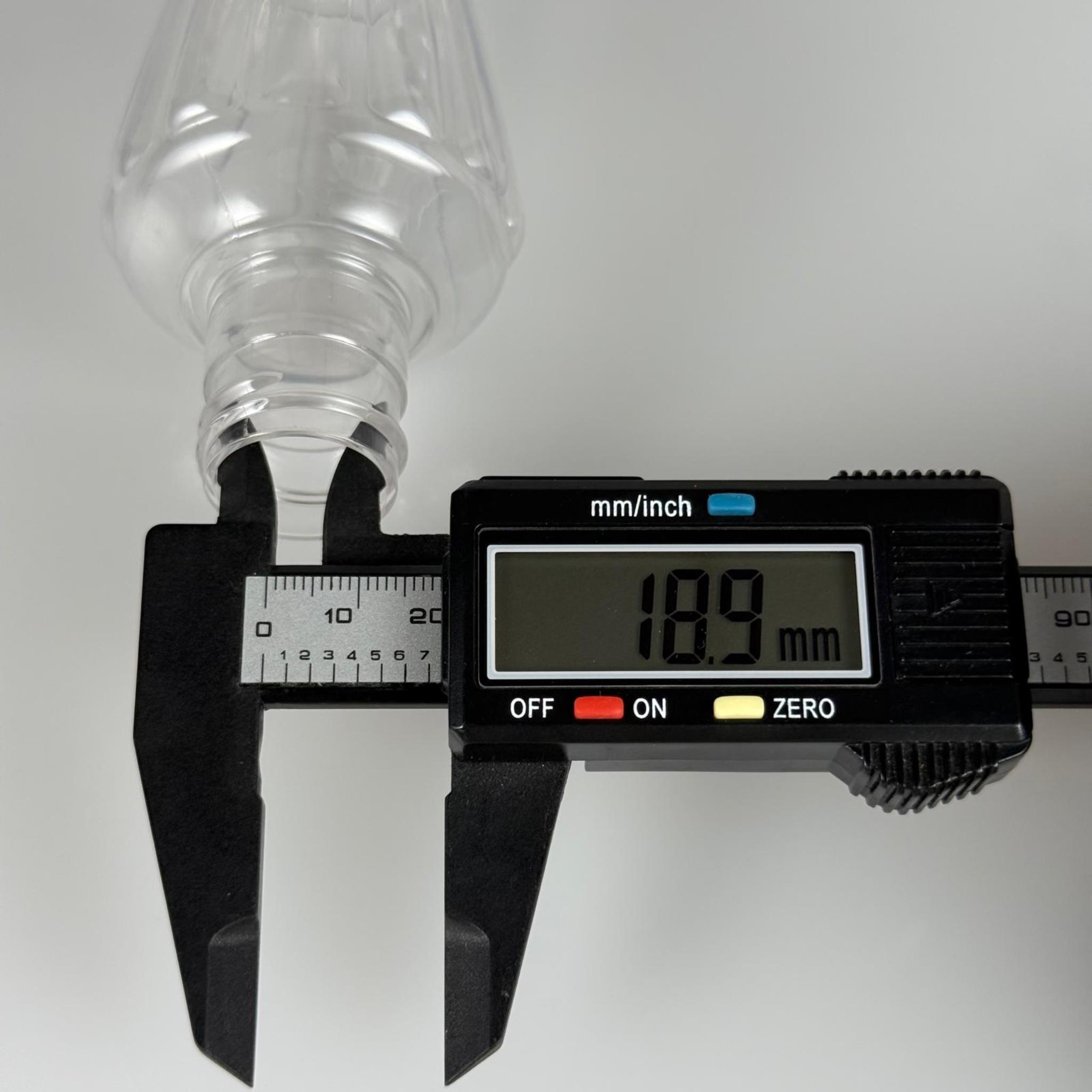 100 CC ŞEFFAF VAZO PET HÜRREM 24 MM İP