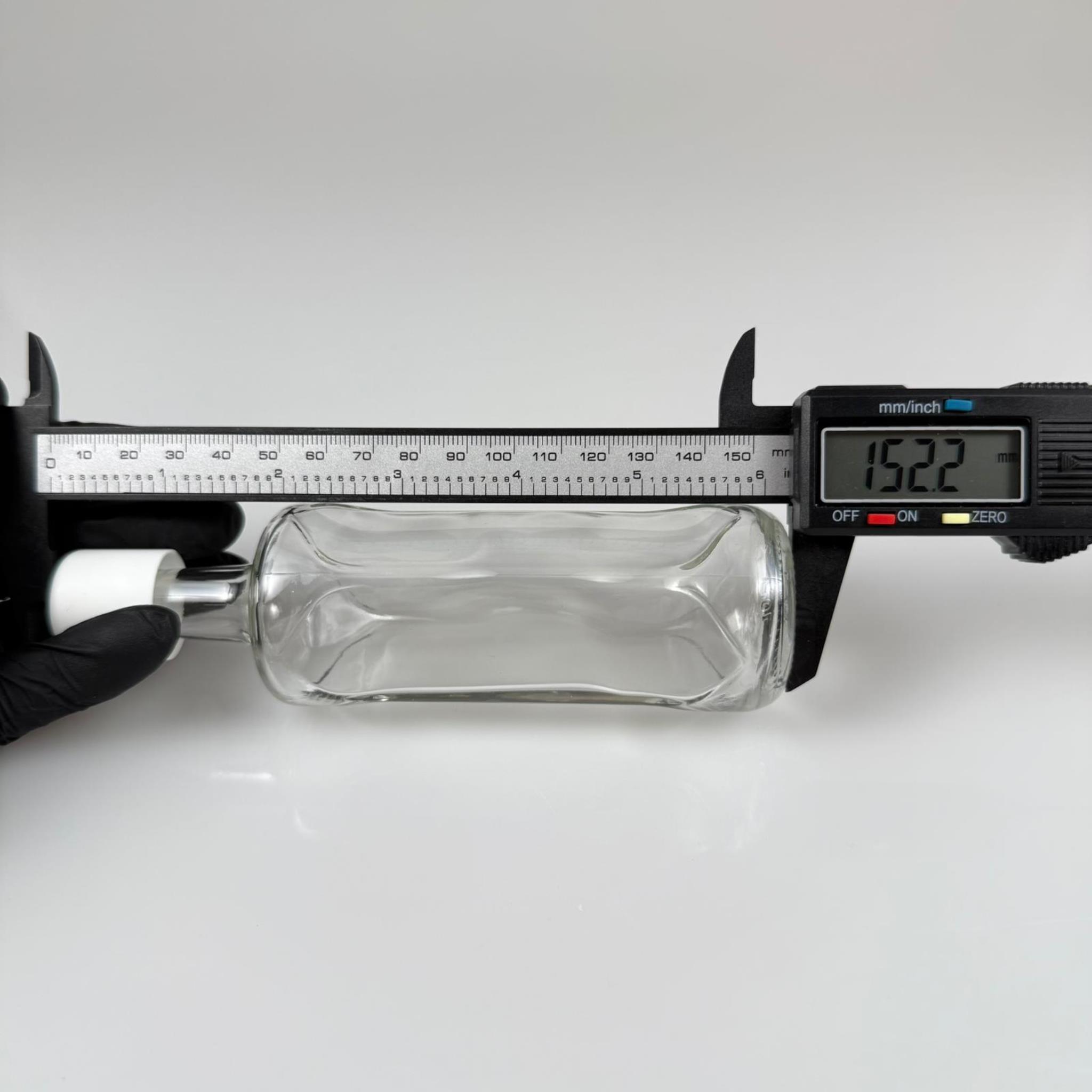 100 CC DORİKA CAM ŞİŞE + İÇTEN DAMLALIKLI ÇOCUK KİLİTLİ BEYAZ KAPAK - SAYDAM 100 ML KAPAKLI DAMLATMALI ŞİŞE