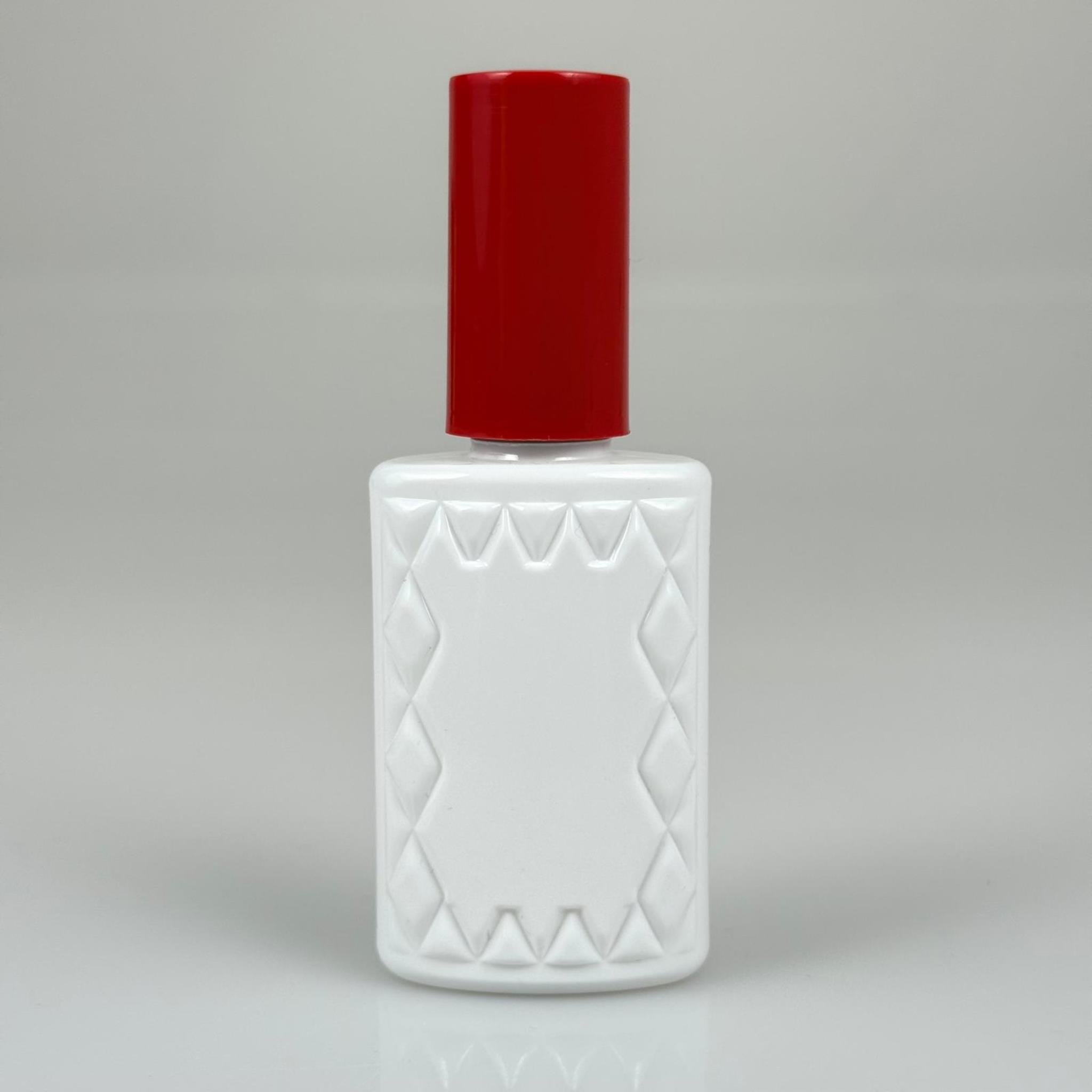 50 CC BEYAZ PET KÖŞELİ PARFÜM ŞİŞESİ - SİYAH SPREYLİ - KIRMIZI KORUMA KAPAKLI - 50 ML PLASTİK PARFÜM - KOLONYA ŞİŞESİ