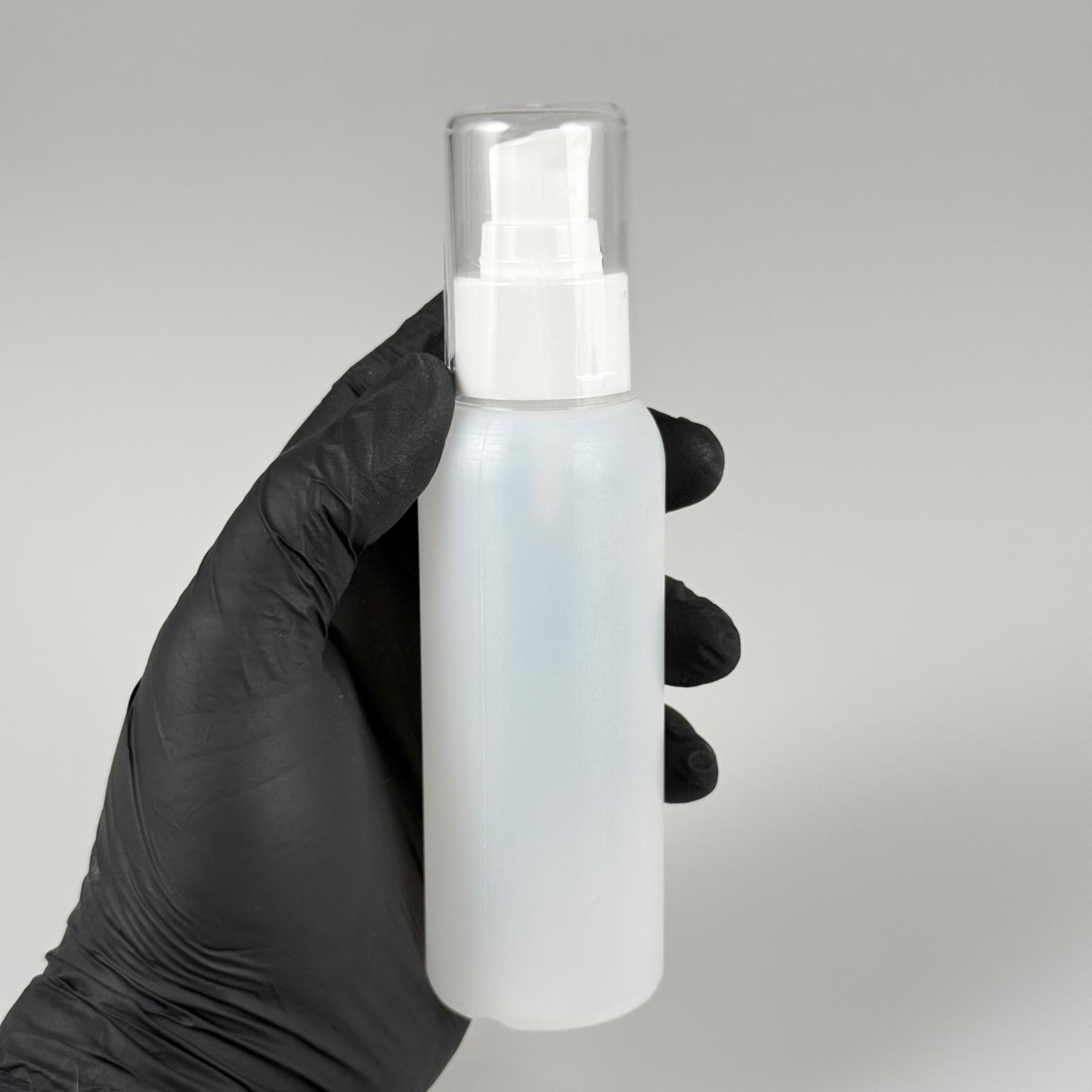 100 CC NATÜREL SERT POLİETİLEN ŞİŞE + BEYAZ LOSYON POMPALI - 100 ML BEYAZ LOSYON POMPALI SERT POLİETİLEN ŞİŞE (YOĞUN KIVAMLI SIVILARDA TIKANMAZ)