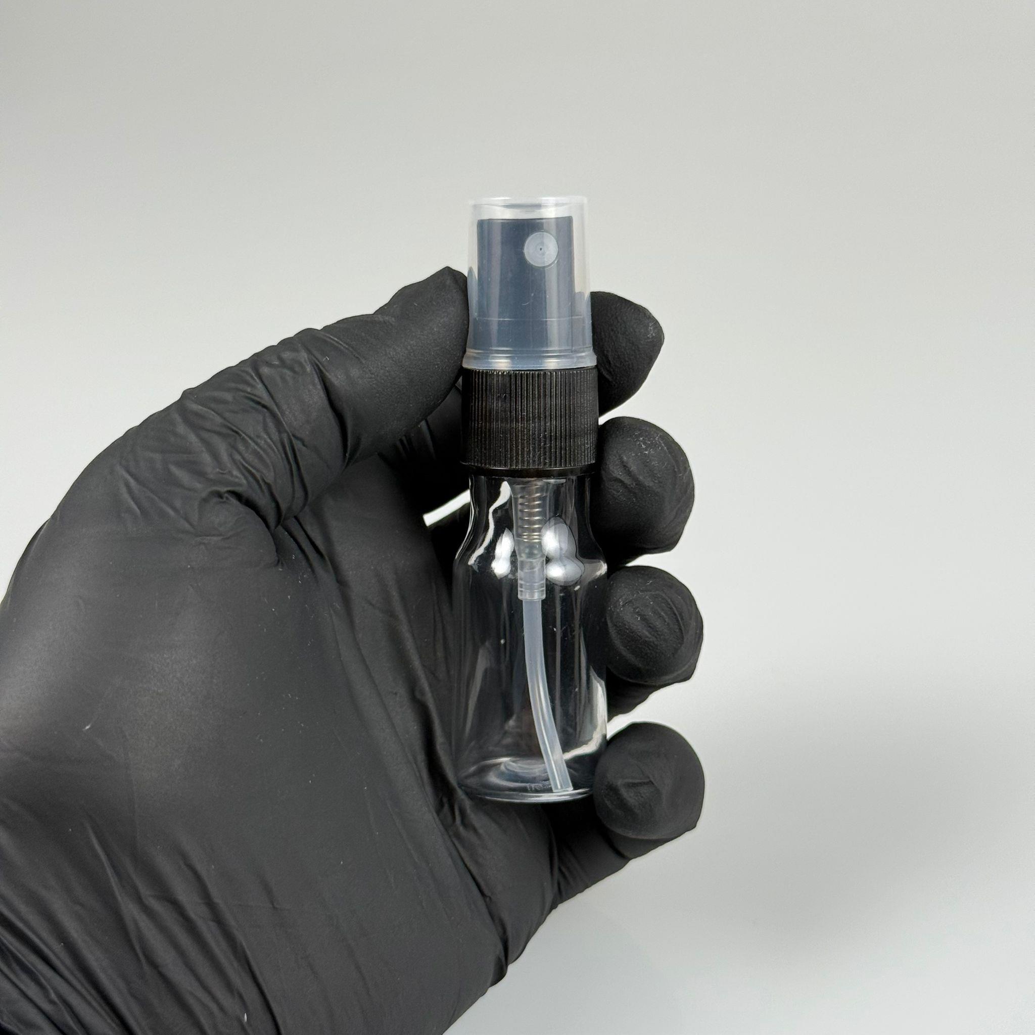 10 CC PET ŞİŞE - SİYAH SPREYLİ - 10 ML SPREYLİ PLASTİK ŞİŞE - SPREYLİ TESTER ŞİŞE 10 CC PLASTİK ŞİŞE (SİLME 15 CC)