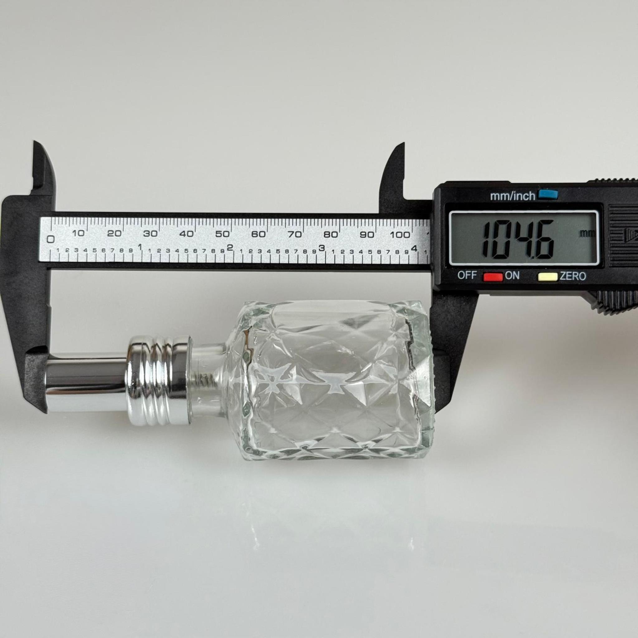 50 ML VELORA MODEL PARFÜM ŞİŞESİ + VİDALI METAL PARFÜM VALF SPREY