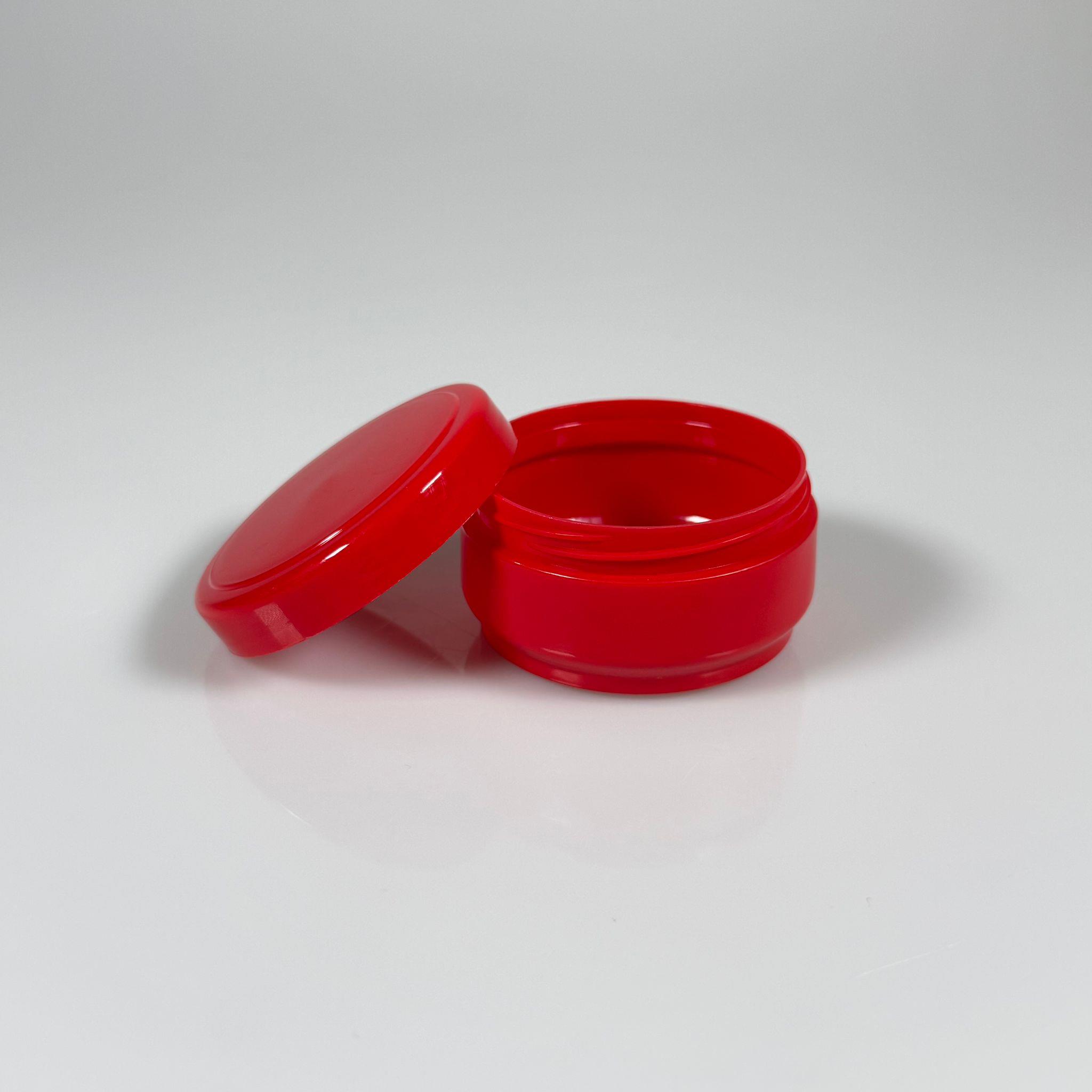 50 CC PİTY KREM KAVANOZU - KAPAKLI - KIRMIZI - SADE KREM KUTUSU - UYGUN FİYATLI POMAT KUTUSU - PLASTİK KUTU - KOZMETİK AMBALAJ - BOŞ KREM KUTUSU - KREM KUTUSU PLASTİK