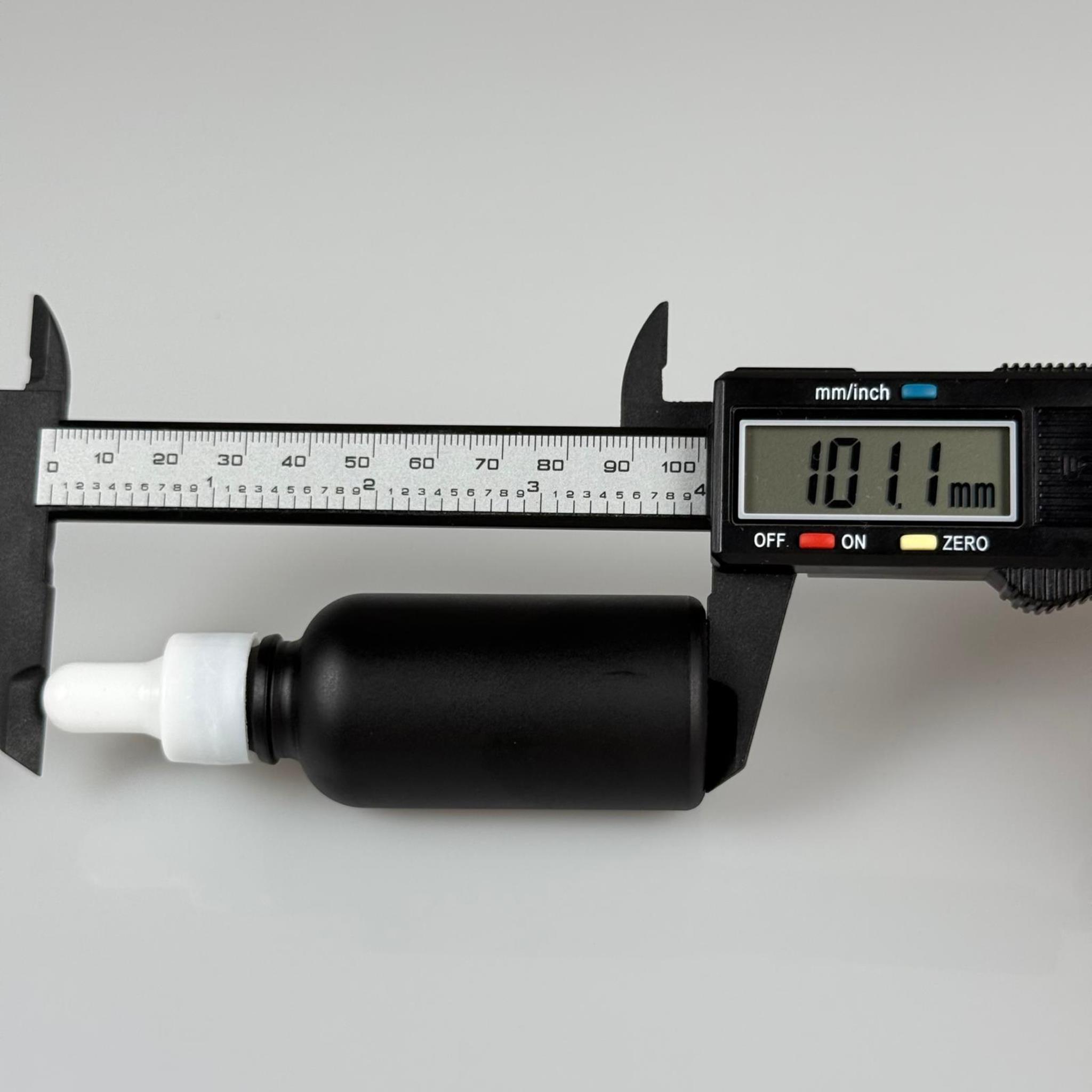30 CC MAT SİYAH CAM DAMLALIKLI ŞİŞE - BEYAZ EMZİK + BEYAZ DÜZ KAPAK + CAM PİPET TAKIM - 30 ML MAT SİYAH DAMLALIKLI ŞİŞE SETİ
