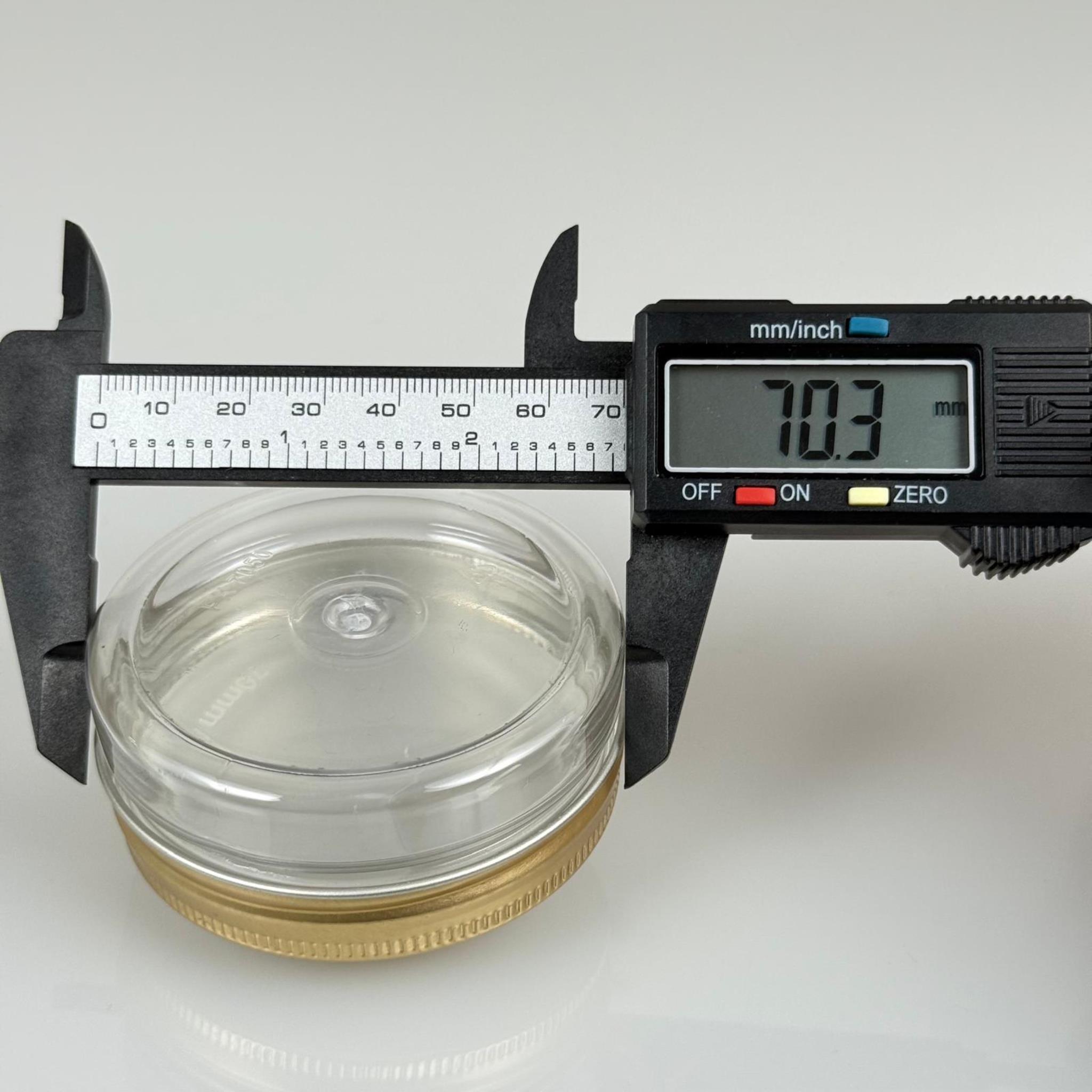 50 ML SERT PET KAVANOZ + GOLD METAL KAPAK + İÇ TIPA - 50 CC KALIN ŞEFFAF PLASTİK KAVANOZ GOLD METAL KAPAKLI İÇ TIPALI TAKIM - KREM KAVANOZLARI