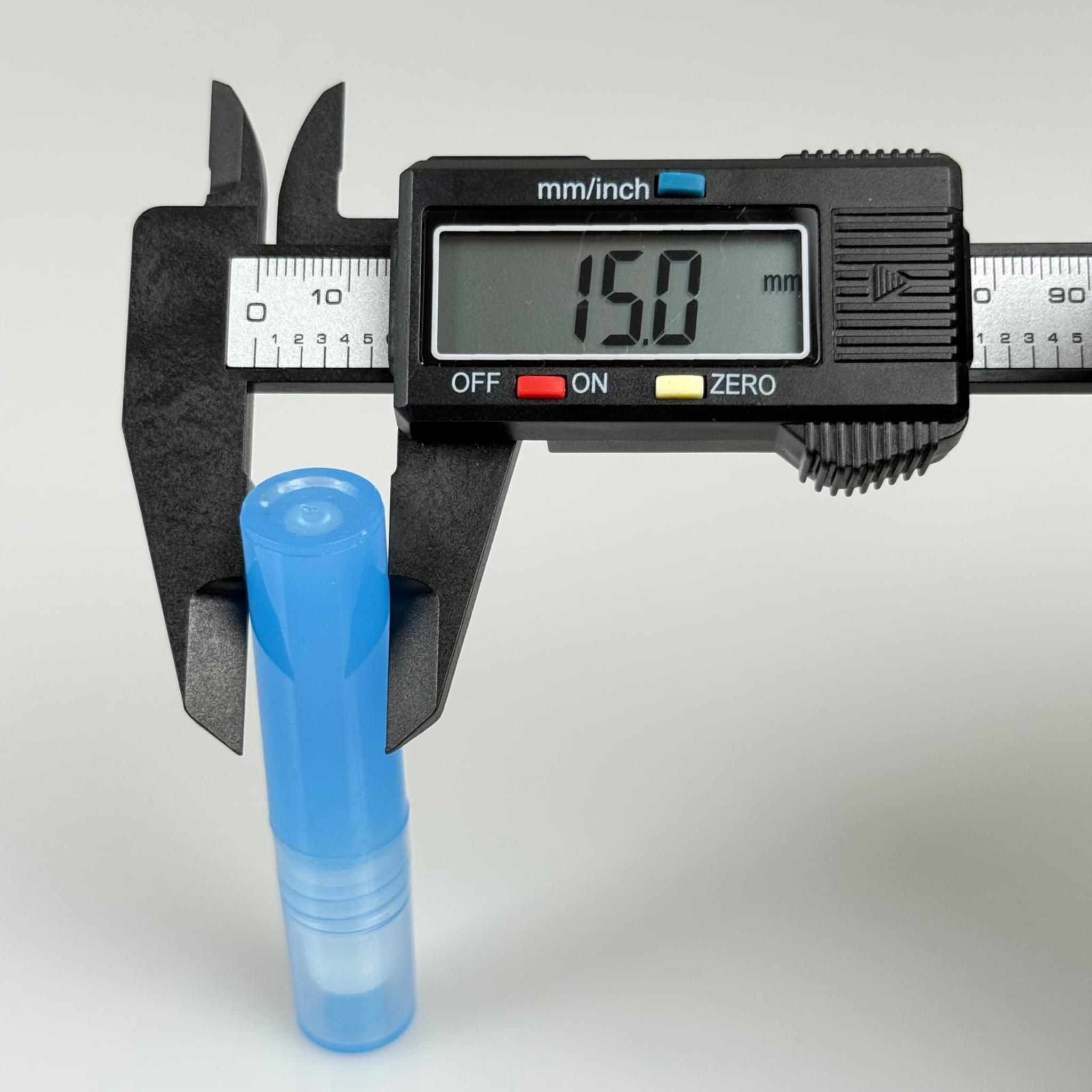 1,5 CC PLASTİK ROLL-ON ŞİŞE - BİLYELİ ŞİŞE - MİS ŞİŞESİ - ESANS ŞİŞESİ - KOKU - ŞİŞESİ - PARFÜMERİ ŞİŞESİ - MAVİ