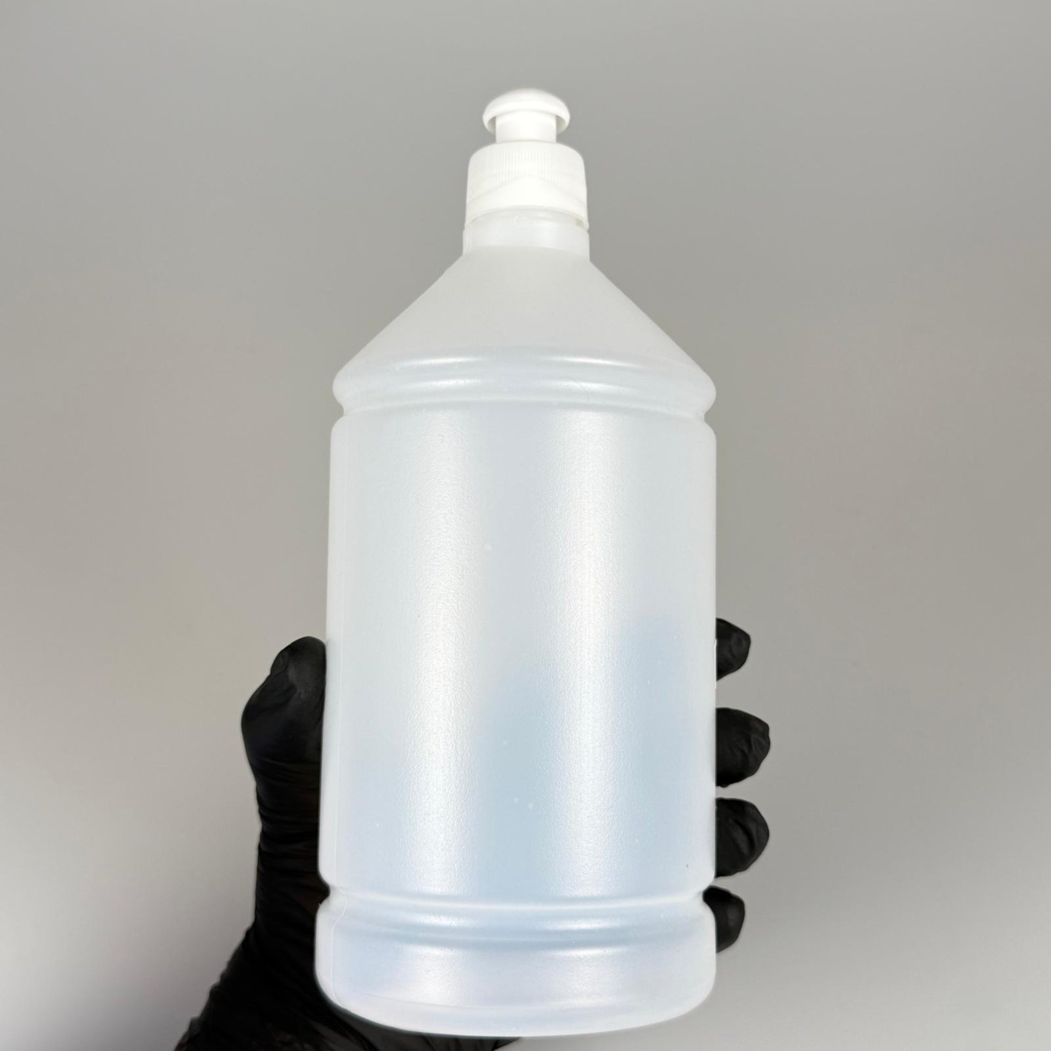 1000 CC TİNER ŞİŞESİ - BEYAZ PUSH PULL KAPAKLI - 1000 ML KİMYASALA DAYANIKLI PLASTİK ŞİŞE - 1 LT POLİETİLEN ŞİŞE