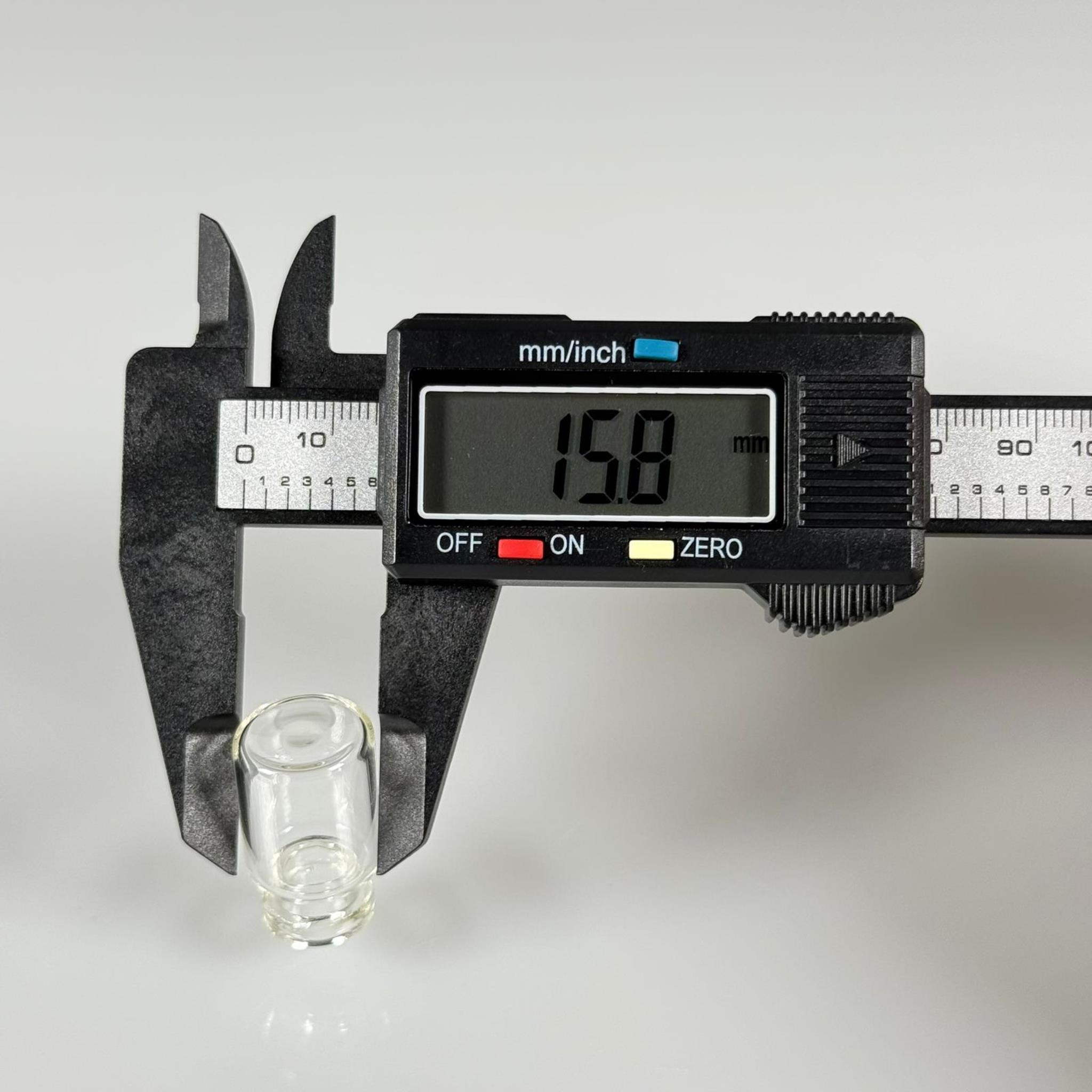 BOROSİLİKAT ŞEFFAF CAM ŞİŞE - 2 CC - 16x27 MM - ÇEKME CAM BORU FLAKON İNCE PENİSİLİN ŞİŞESİ - AĞIZ ÇAPI 13 MM