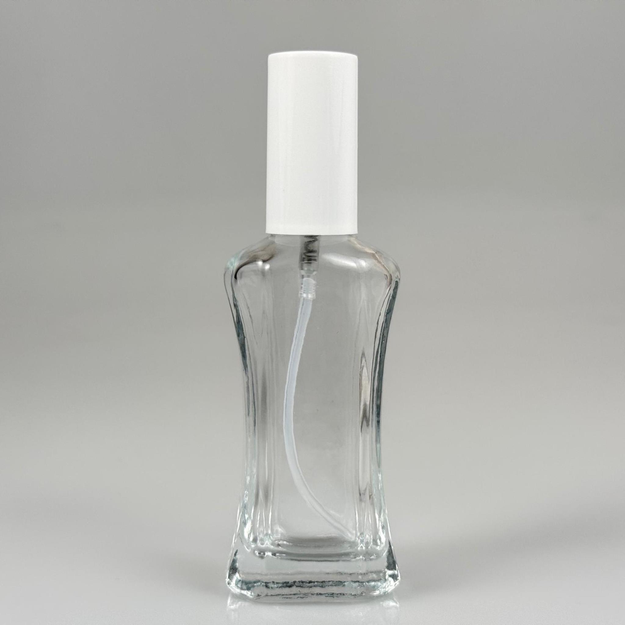 50 CC MİLANO MODEL CAM ŞİŞE - BEYAZ PLASTİK KAPAK - SİYAH SPREYLİ - 50 ML LÜKS PARFÜM ŞİŞESİ (CAMIN KALINLIĞI İLE İLGİLİ +/- 5 ML TOLERANS OLABİLİR)