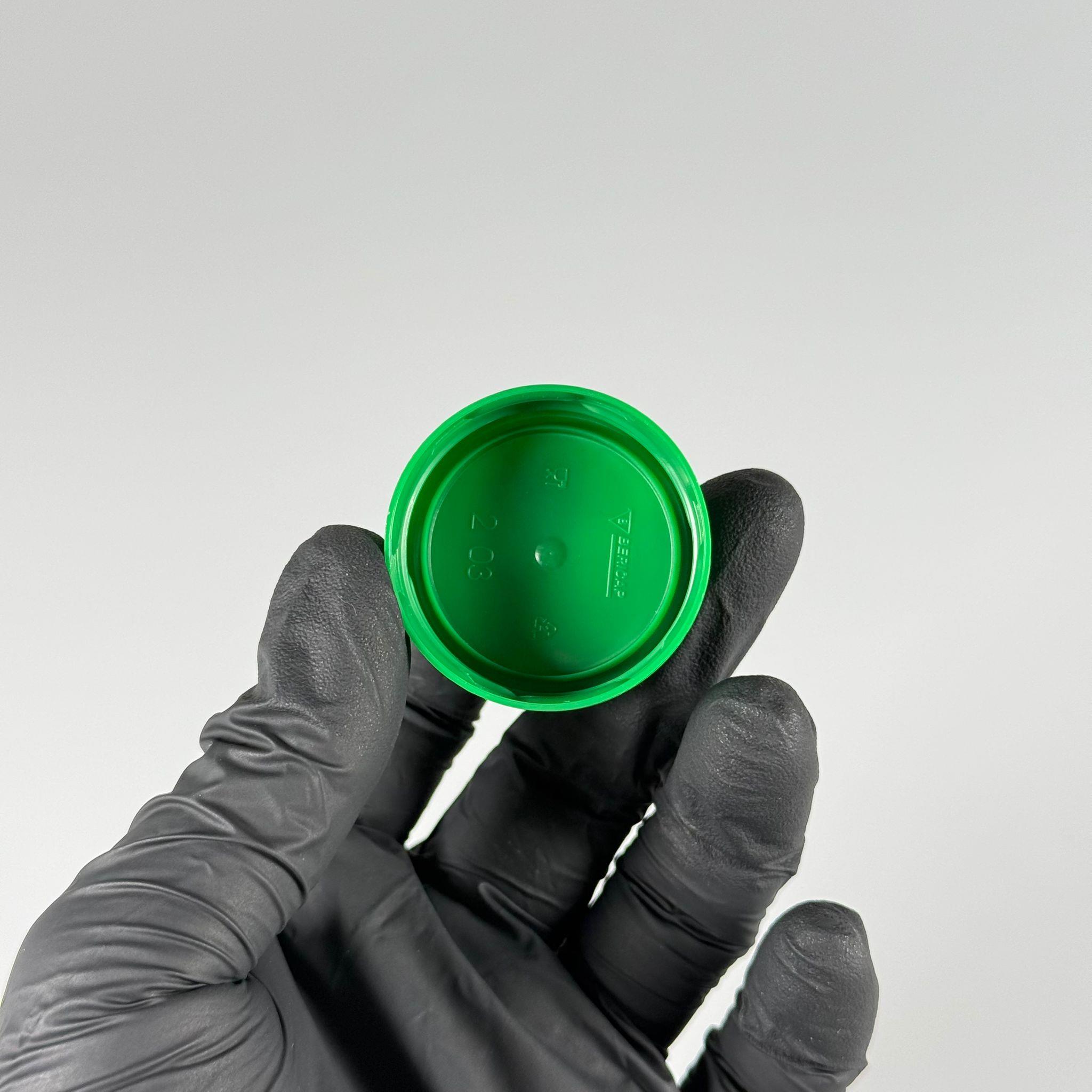 BERİCAP PLASTİK KAPAK SK 38 16-2 S2 MK  YEŞİL 0812 (PLV) - 38 MM