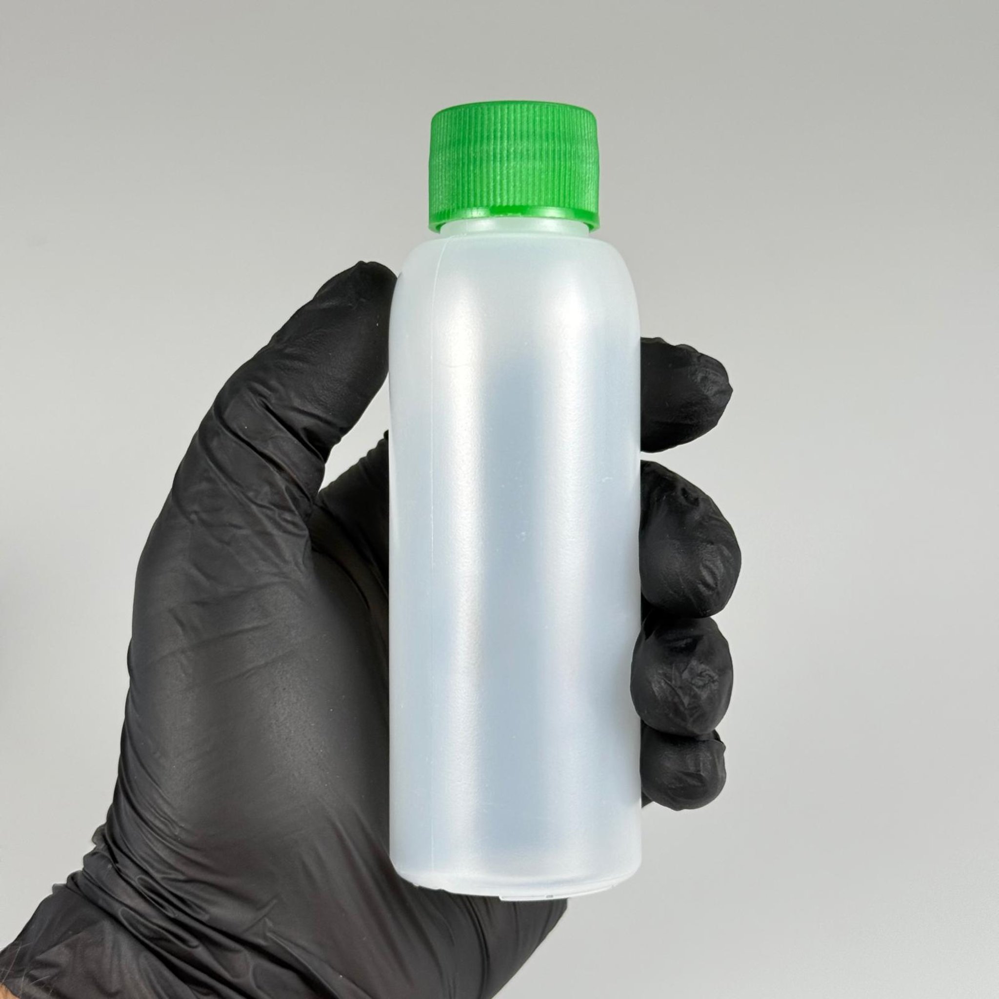 100 ML SIKILABİLİR YUMUŞAK PE POLİETİLEN PLASTİK ŞİŞE - CONTALI YEŞİL KAPAKLI ASETON ŞİŞESİ - 100 cc sos, yağ, kartuş, mürekkep vb için boş şişeler