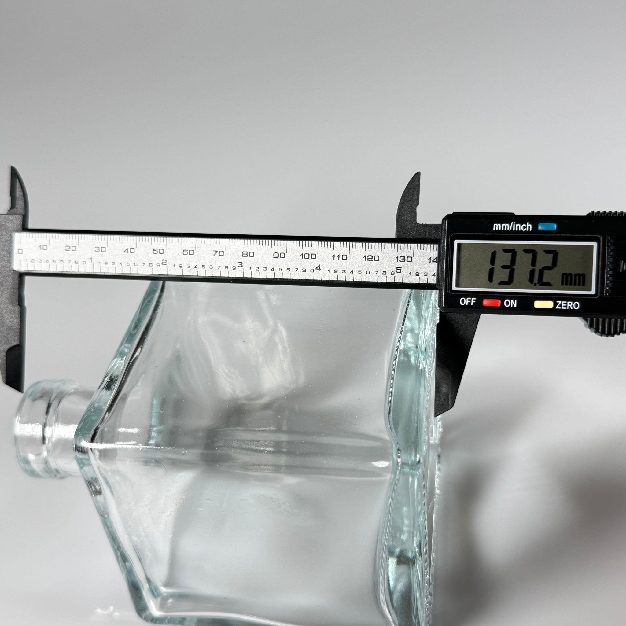 500 CC LÜX ŞİŞE - KARE - 500 ML BÜYÜK BOY DİFFUSER ŞİŞE