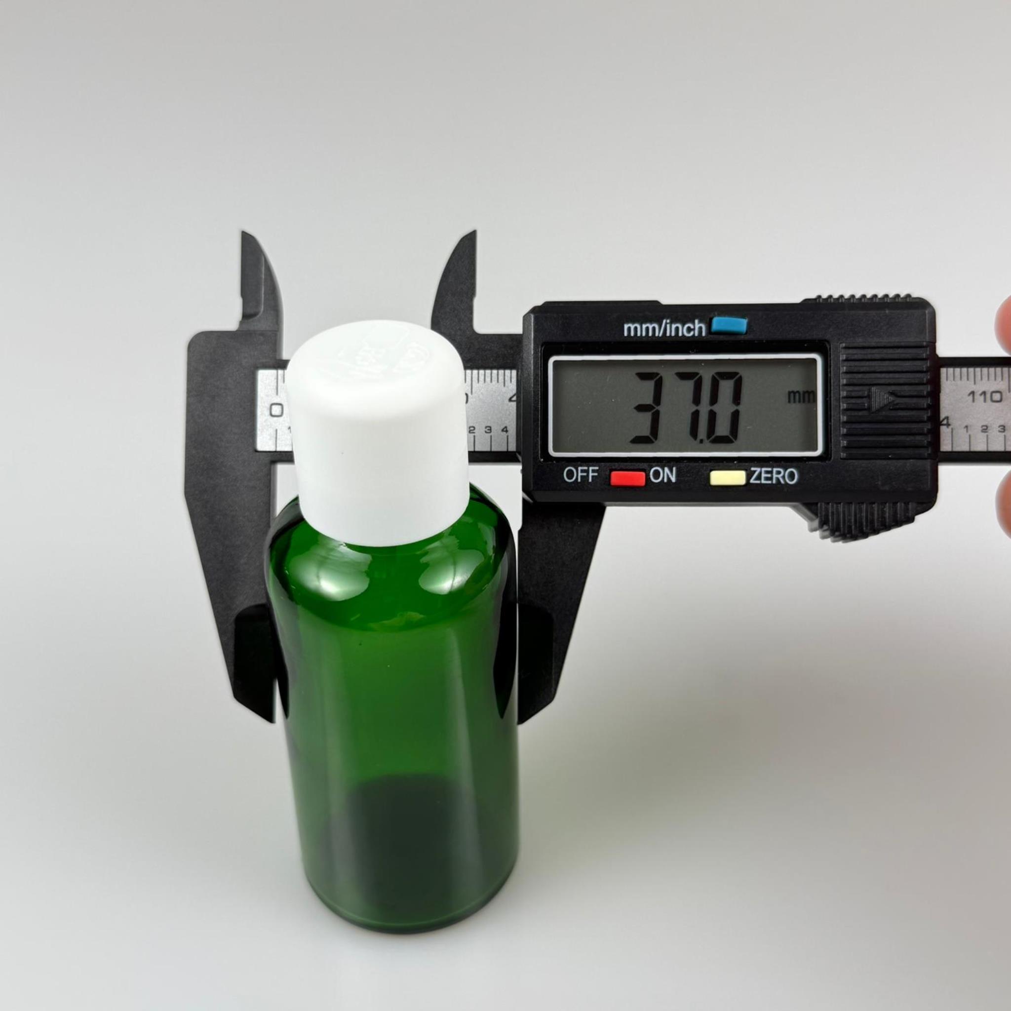 50 CC YEŞİL CAM ŞİŞE + İÇTEN DAMLALIKLI ÇOCUK KİLİTLİ BEYAZ KAPAK - YEŞİL 50 ML KİLİT KAPAKLI DAMLATMALI ŞİŞE