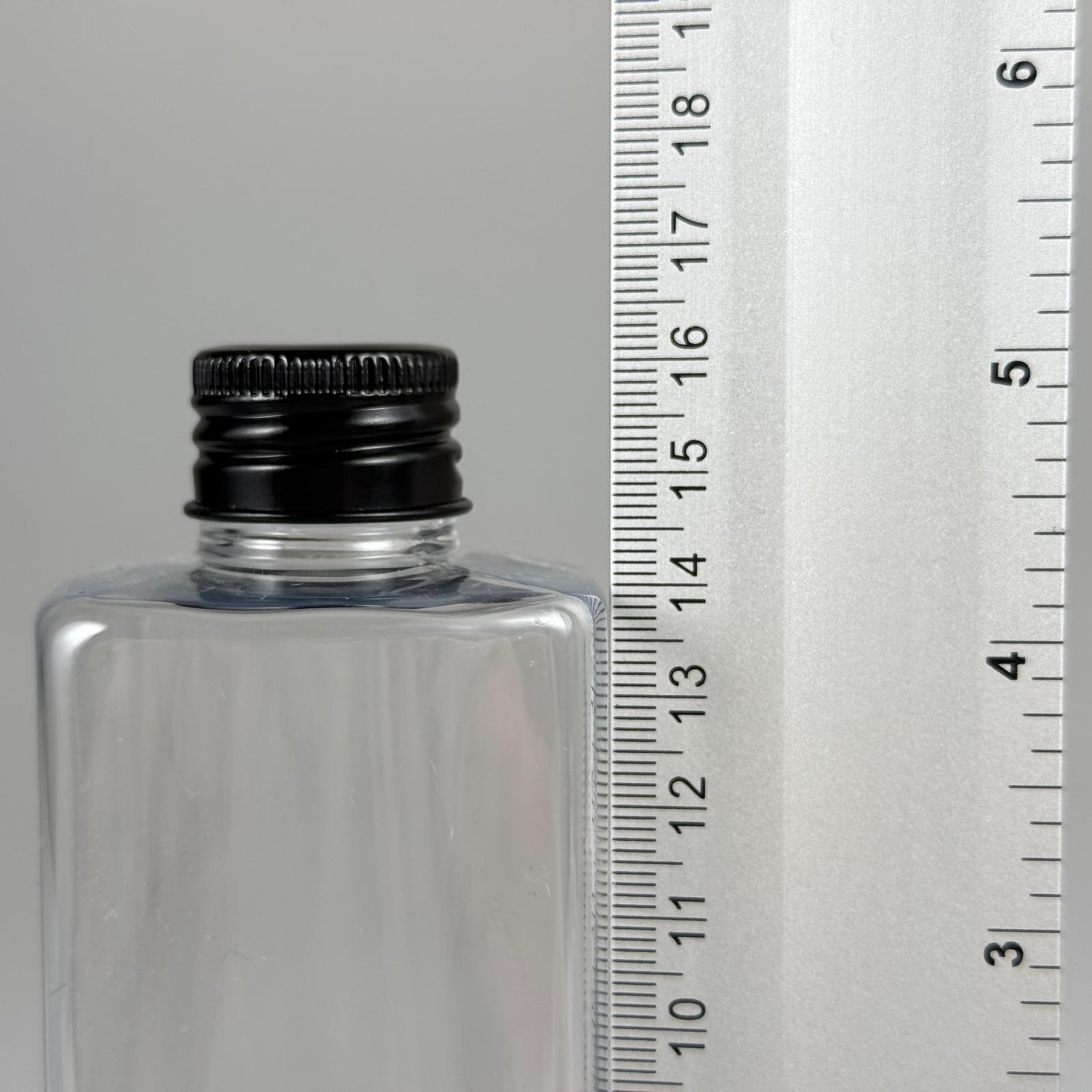 300 CC KARE PET ŞİŞE (31 GR - 24 AĞIZ) + KÖPÜK CONTALI SİYAH METAL ALÜMİNYUM KAPAK TAKIM - 300 ML KAPAKLI PLASTİK ŞİŞELER