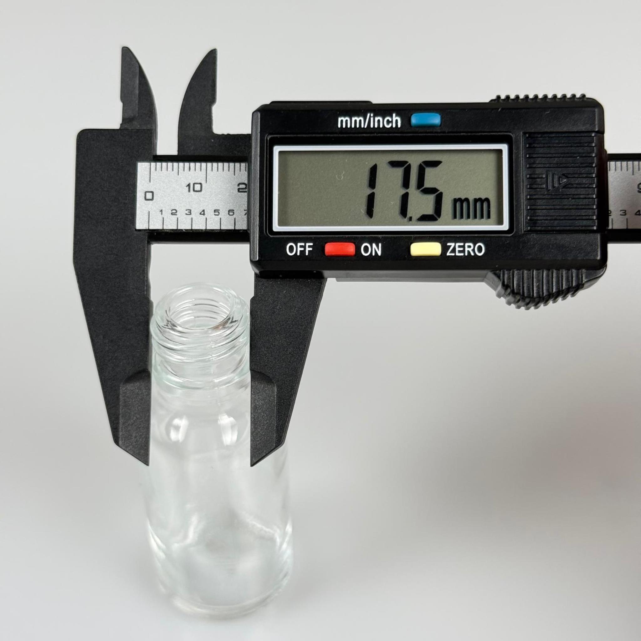 20 CC ŞEFFAF CAM ŞİŞE 18 MM AD