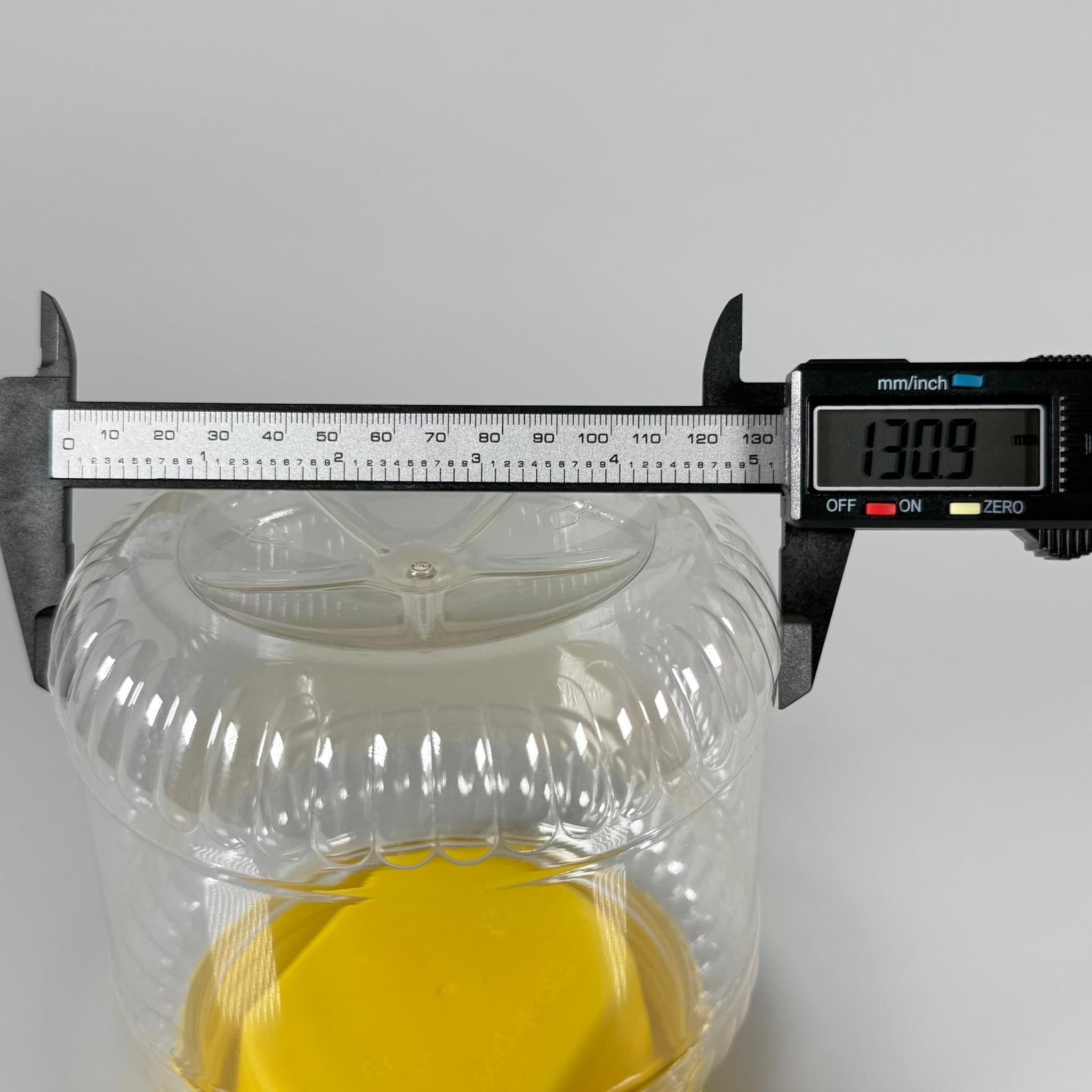 1300 CC PET KAVANOZ - SİYAH KAPAKLI - PLASTİK KAVANOZ - 1,3 LT PET BİDON - 1300 ML YUVARLAK KAVANOZ 110 MM AĞIZ- TURŞU, ZEYTİN VB İÇİN BOŞ PLASTİK BİDONLARI