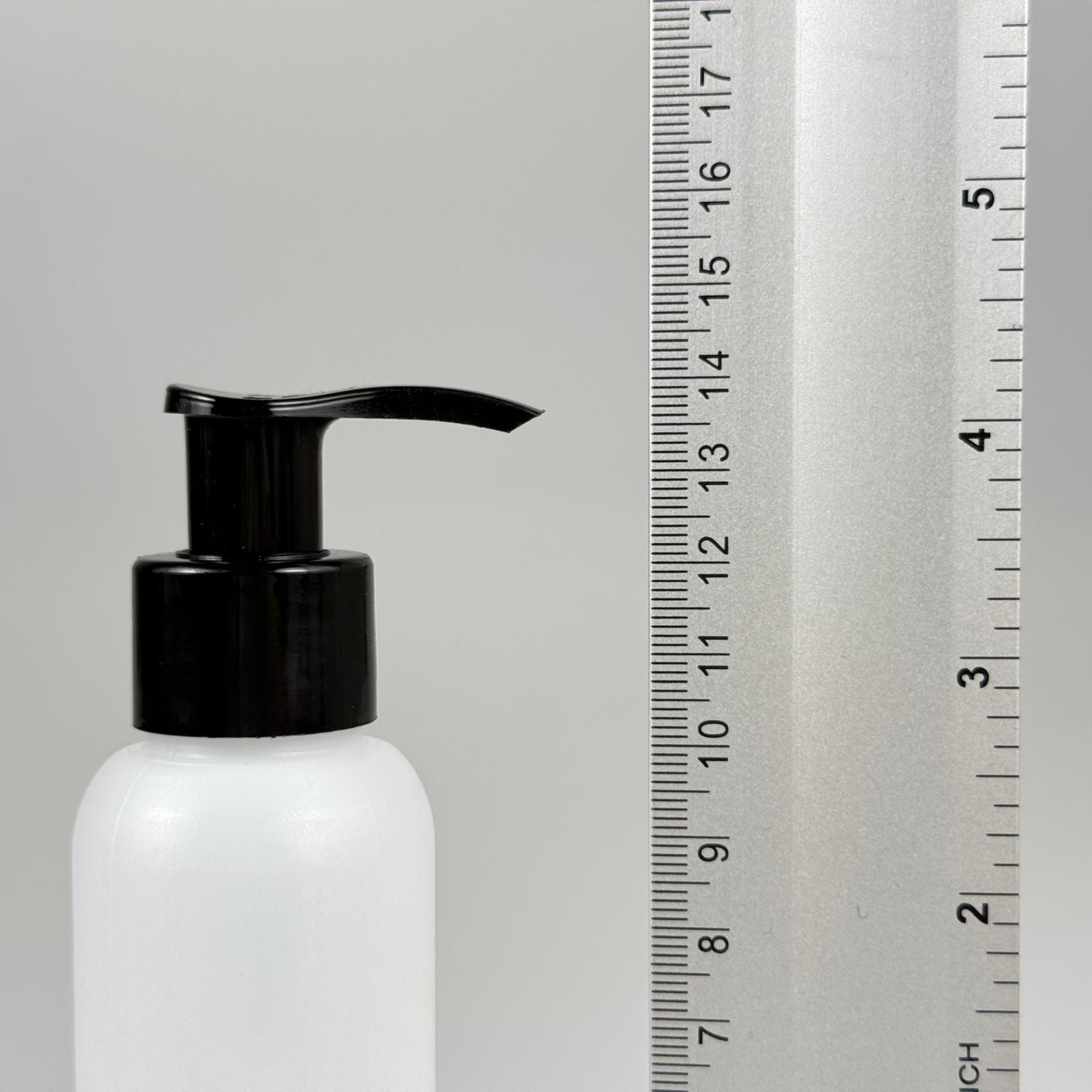 100 CC NATÜREL SERT POLİETİLEN ŞİŞE + SİYAH POMPALI ( 24 MM ) - 100 ML BEYAZ PLASTİK POMPALI SERT POLİETİLEN ŞİŞE  (YOĞUN KIVAMLI SIVILARDA TIKANMAZ)