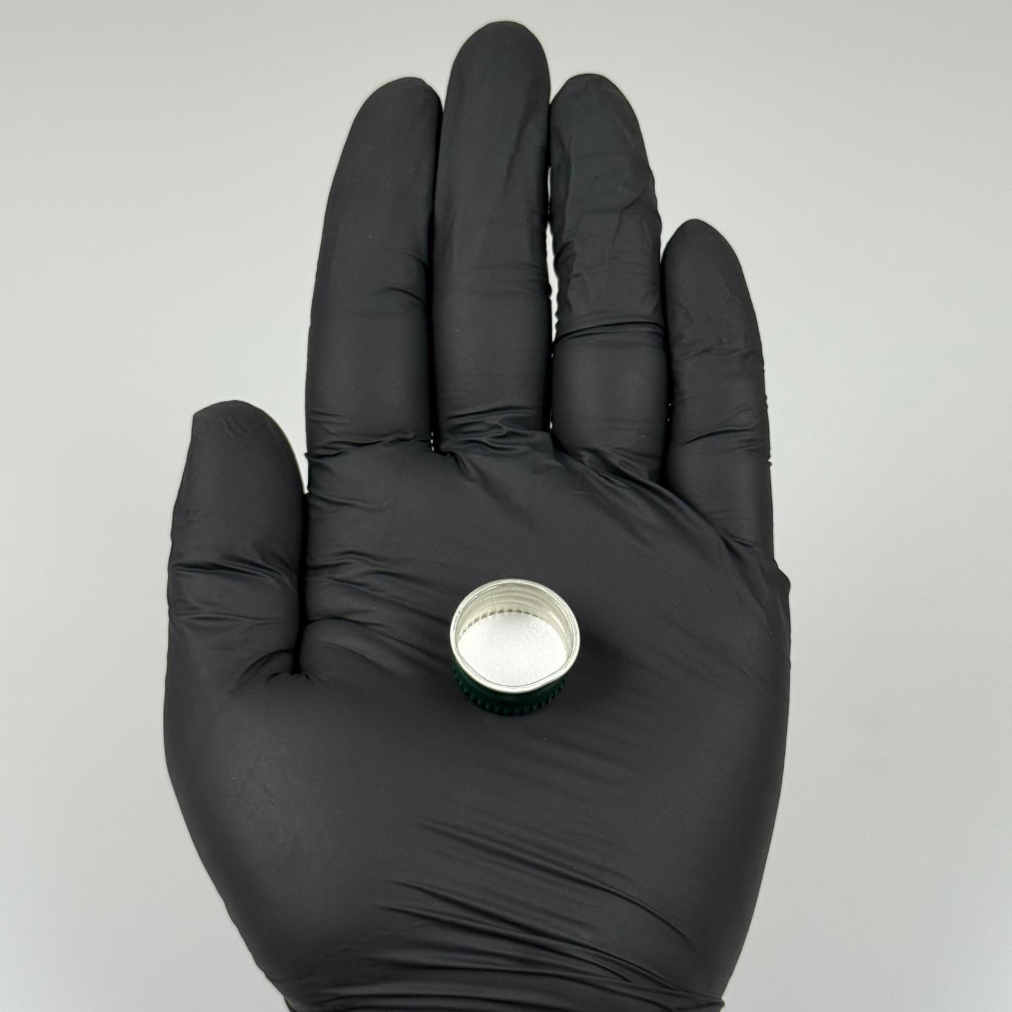 18 MM VİDALI YEŞİL ALÜMİNYUM KAPAK