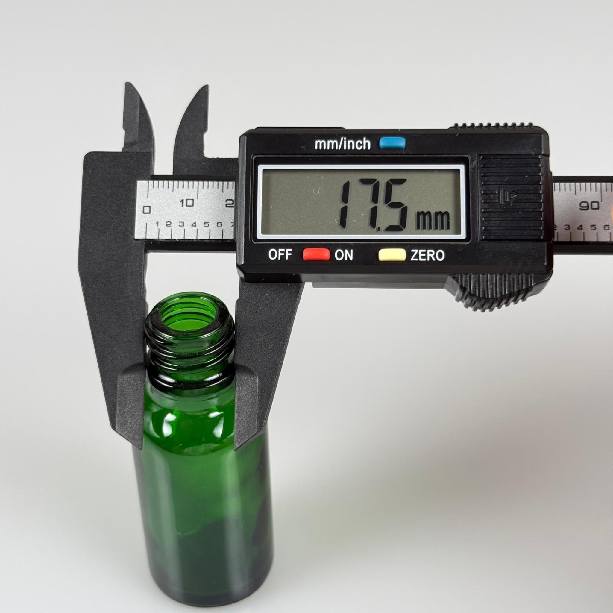 20 CC YEŞİL CAM ŞİŞE 18 MM İTHAL