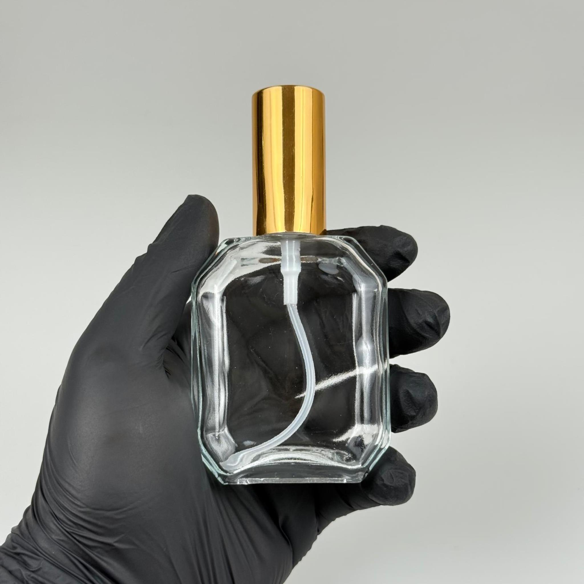 50 ML CAM KOLONYA, PARFÜM VB ŞİŞELERİ - METAL ALÜMİNYUM GOLD KAPAK + VİDALI SPREY + 50 CC KAZABLANKA ŞEFFAF ŞİŞE SET TAKIM