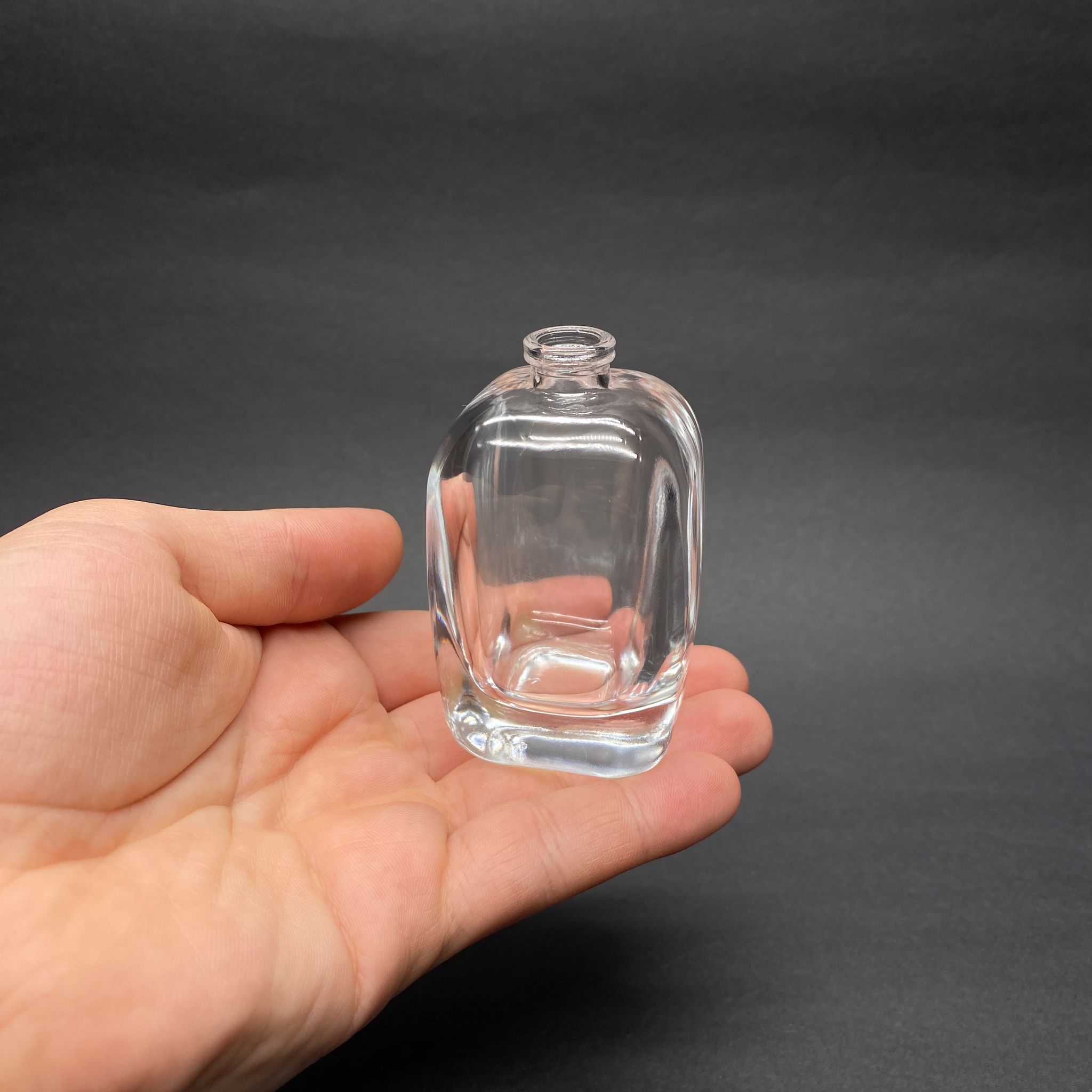 50 ML OVAL KARE MODEL CORE PARFÜM ŞİŞESİ - KAPAKSIZ (AĞIZ 15 MM GEÇME KOLAY KAPAMA)