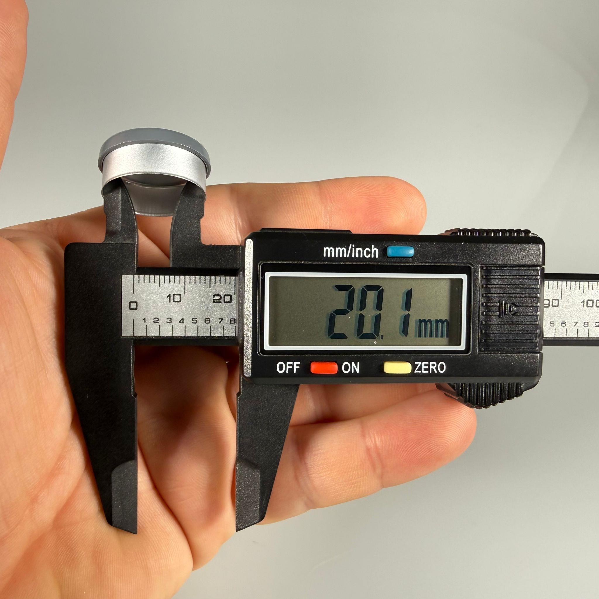 PENİSİLİN ALÜMİNYUM FLAKON KAPAK GRİ ÜSTÜ YAZILI -  20 MM DÜZ RENKLİ FLİP-OFF KAPAK