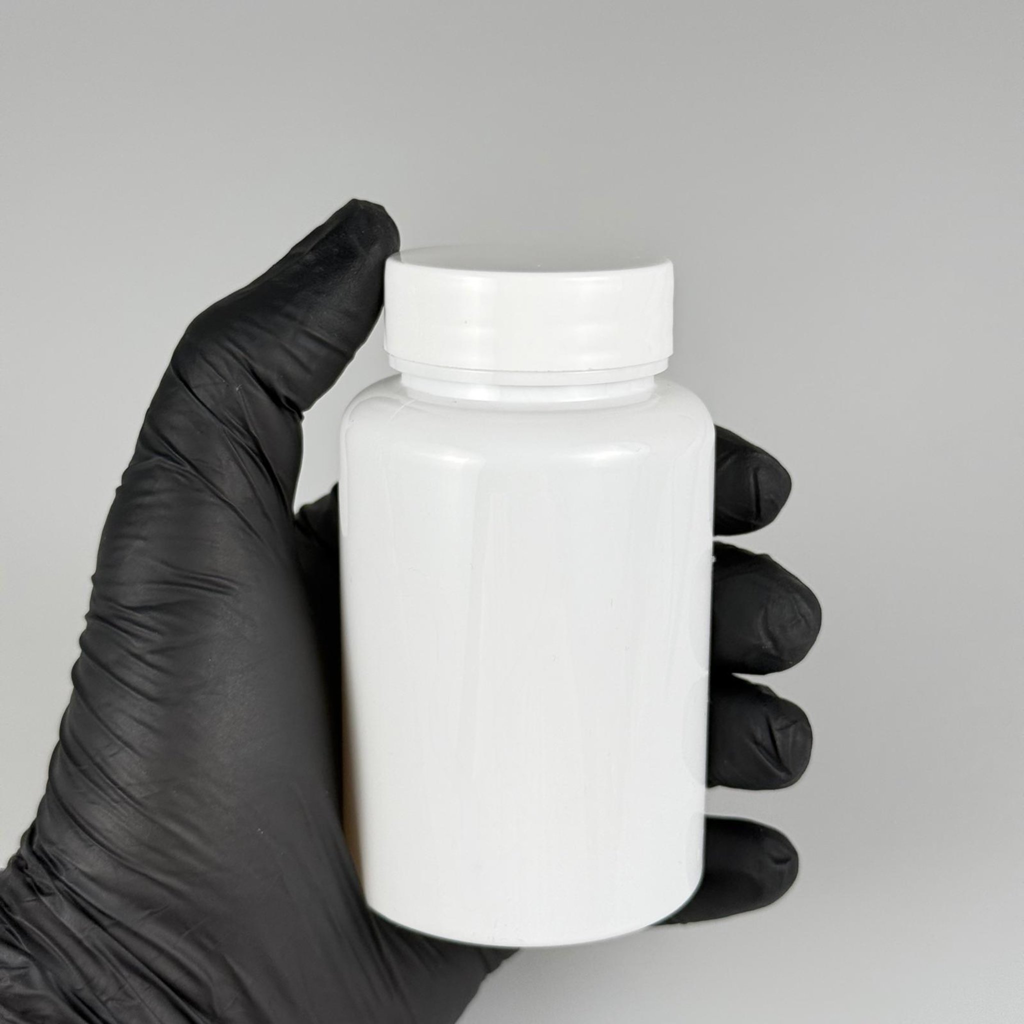 150 CC BEYAZ PET TABLET ŞİŞESİ - BEYAZ KAPAKLI - 150 ML KAPSÜL KUTUSU - İLAÇ ŞİŞESİ - MEDİKAL HAP ŞİŞESİ - FARMASÖTİK KAVANOZ