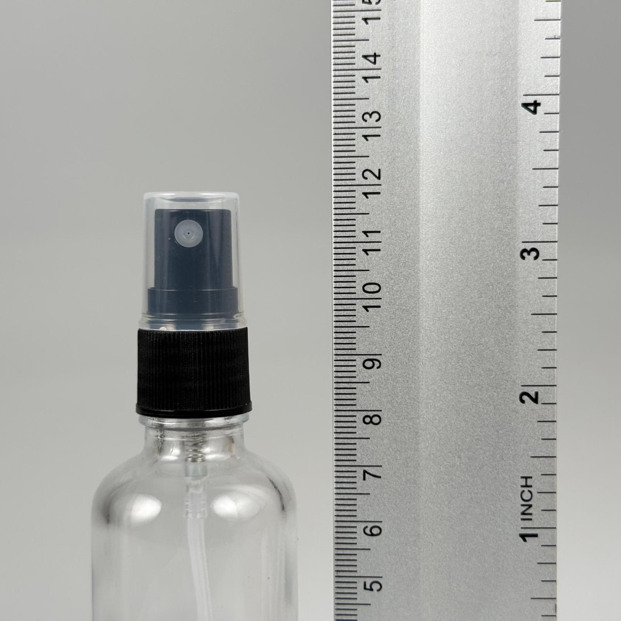 50 CC CAM ŞİŞE SİYAH SPREYLİ TAKIM - 50 ML PARFÜM ŞİŞESİ