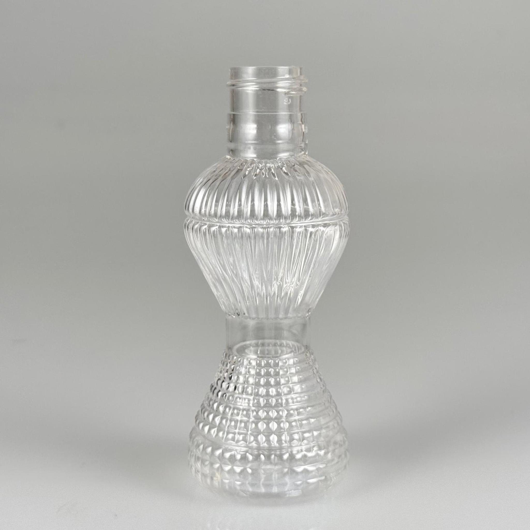 100 CC ŞEFFAF PIRLANTA PET ŞİŞE 24 MM İP
