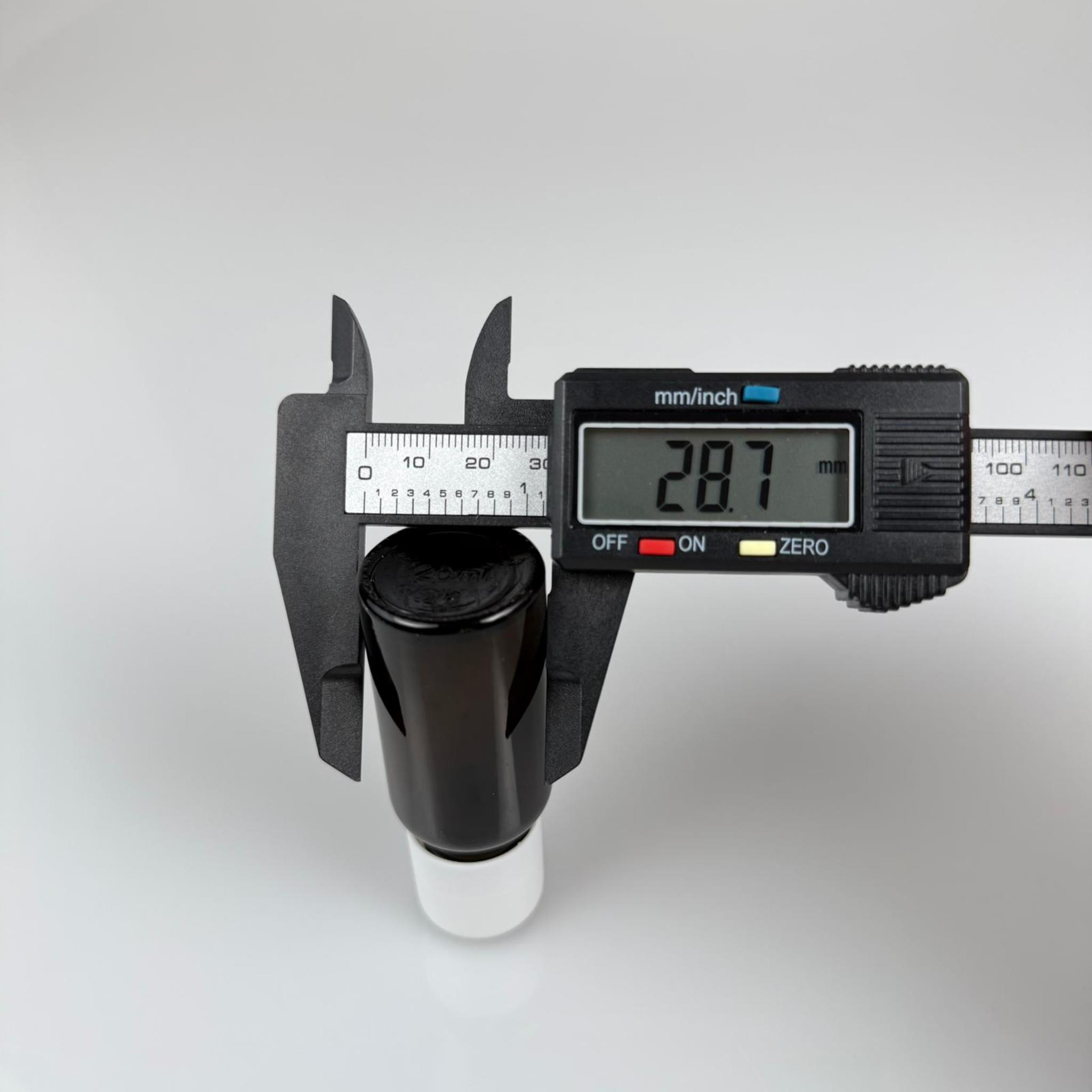 20 CC KOYU AMBER CAM ŞİŞE + İÇTEN DAMLALIKLI ÇOCUK KİLİTLİ BEYAZ KAPAK - KAHVERENGİ 20 ML KİLİT KAPAKLI DAMLATMALI ŞİŞE