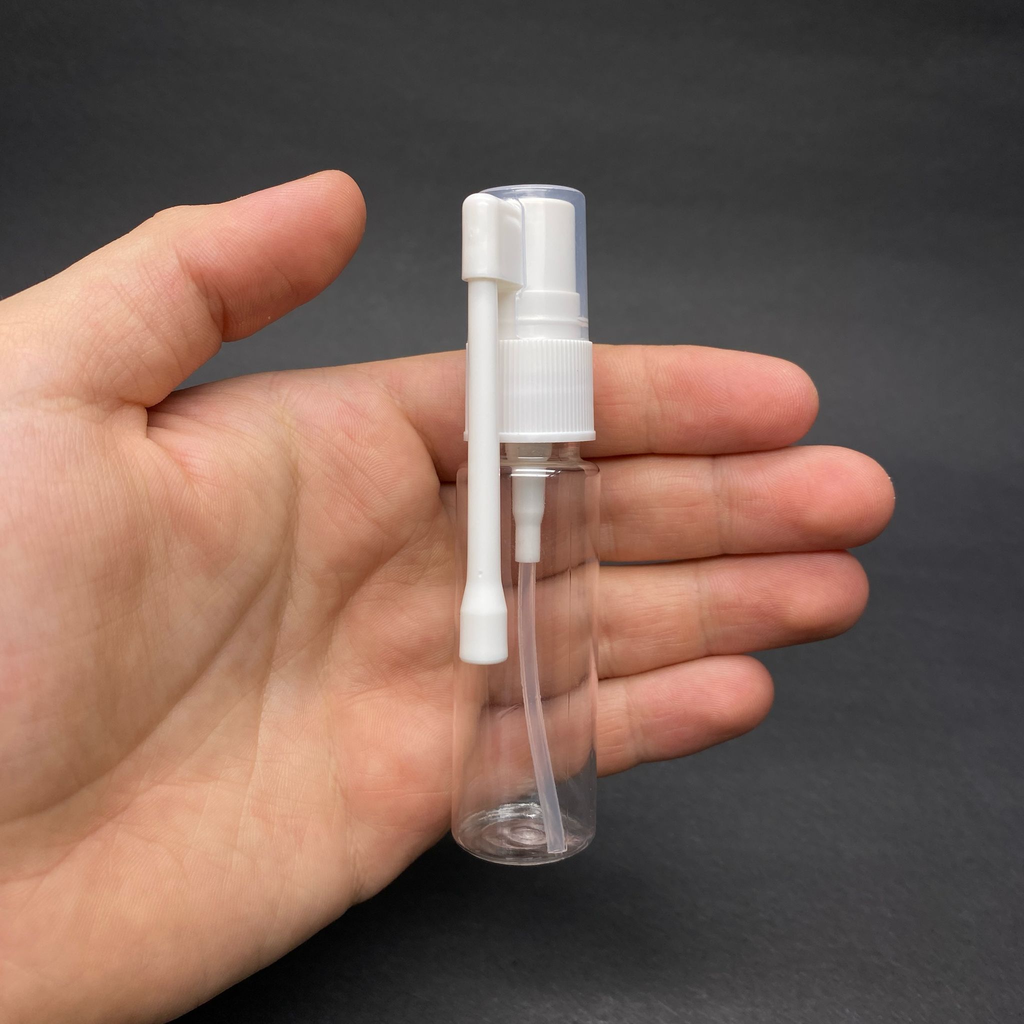 20 CC ŞEFFAF PET ŞİŞE- ORAL BOĞAZ SPREYLİ 20 ML PLASTİK ŞİŞE