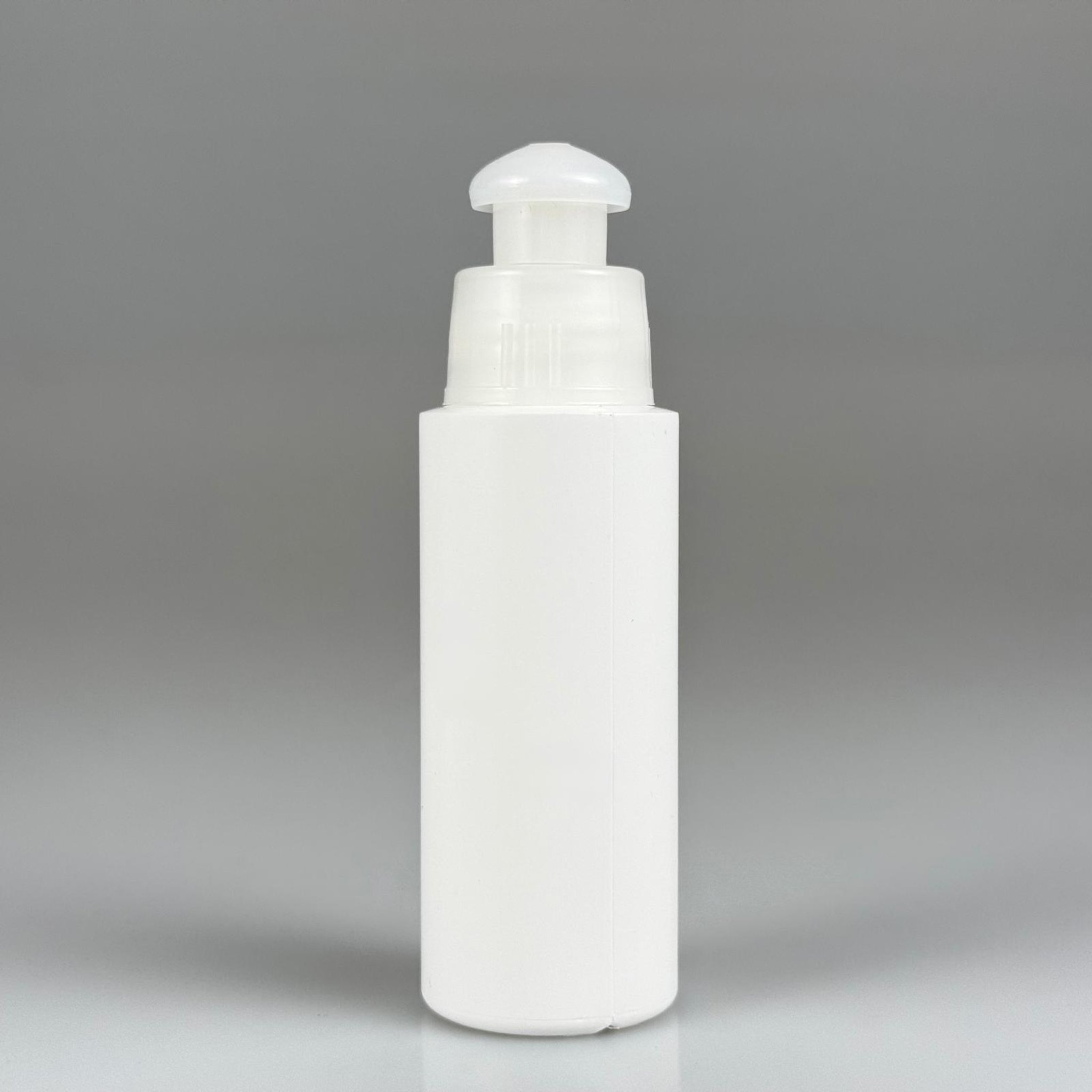 50 CC POLİETİLEN BEYAZ ŞİŞE - BEYAZ PUSH-PULL KAPAKLI TAKIM - 50 ML PLASTİK ŞİŞE