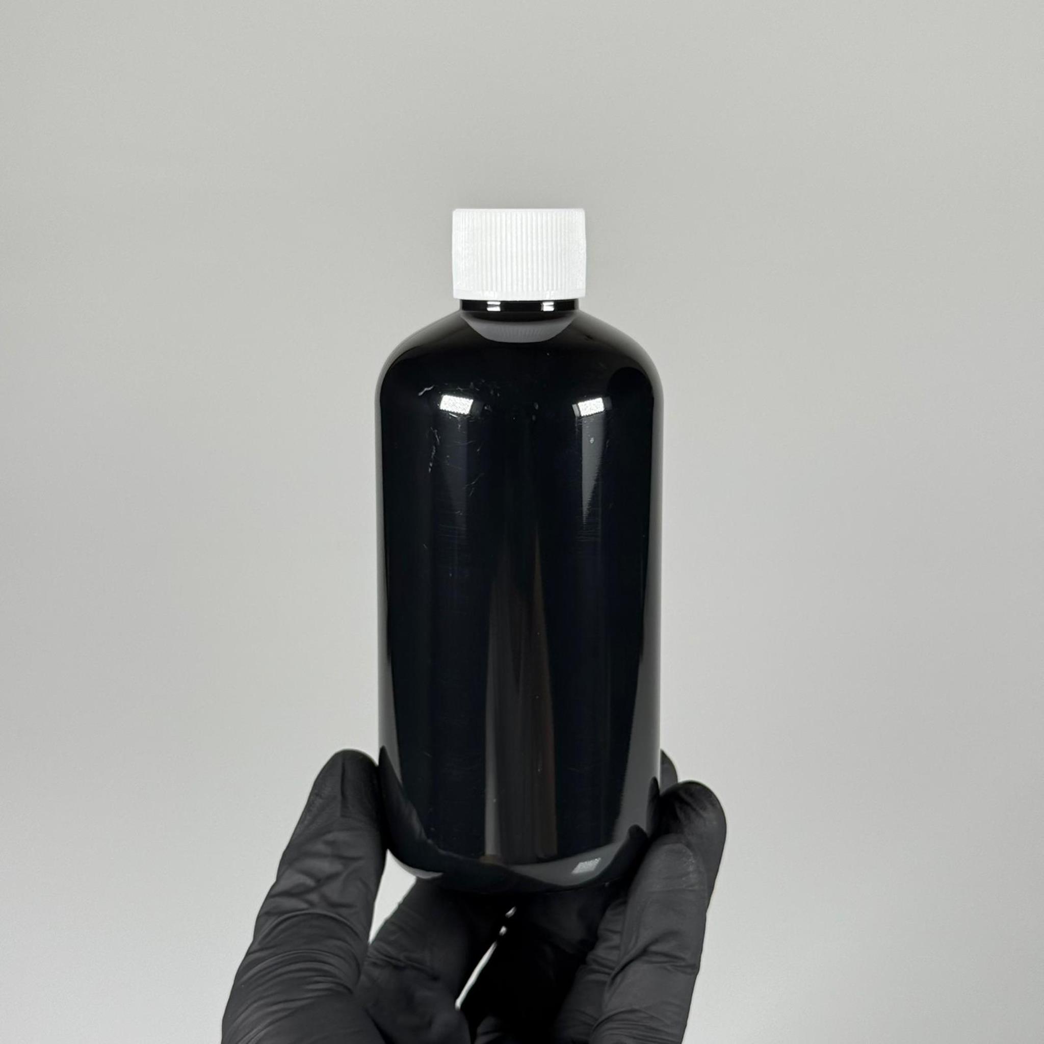 250 CC SİYAH ŞİŞE - BEYAZ KAPAKLI - KOLONYA TIPALI - 250 ML PLASTİK KOLONYA ŞİŞESİ - ZEYNEP MODEL PET ŞİŞE