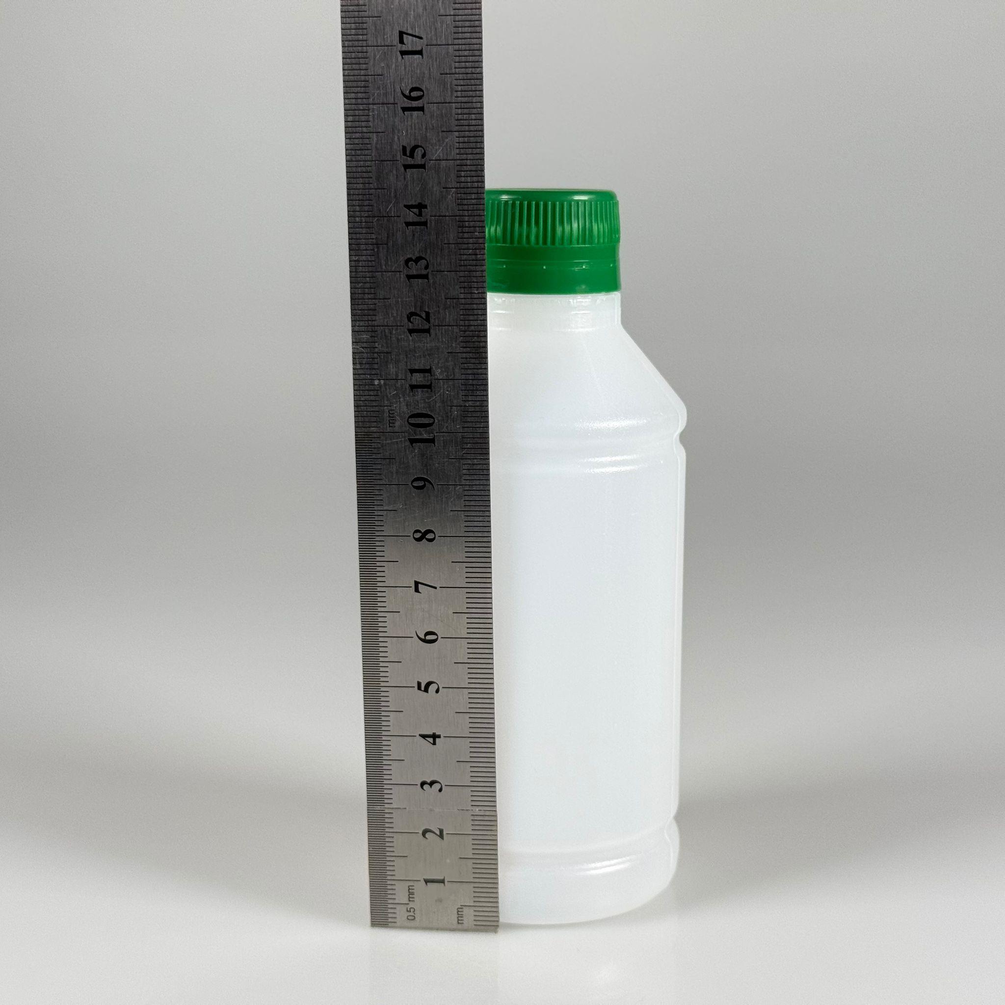 250 CC TİNER ŞİŞESİ - YEŞİL KİLİTLİ KAPAKLI - 250 ML KİMYASALA DAYANIKLI PLASTİK ŞİŞE - 0,25 LT POLİETİLEN ŞİŞE