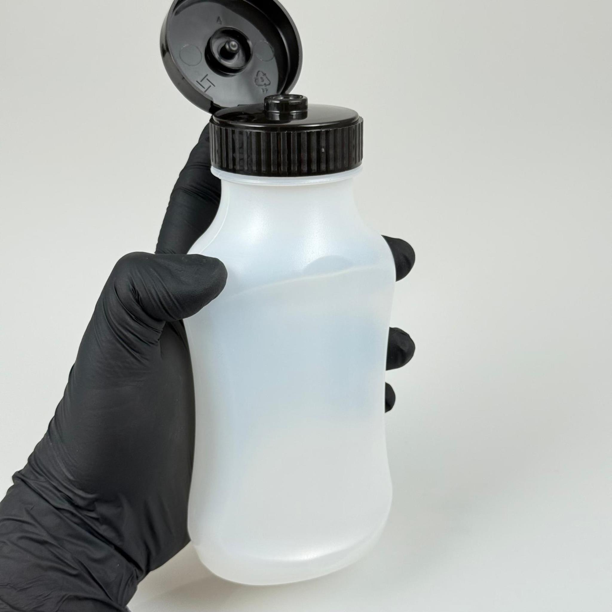 350 CC SIKILABİLİR PLASTİK ŞİŞE - FOLYOLU SİYAH FLİPTOP AÇILIR KAPANIR KAPAKLI   - 350 ML BOŞ KETÇAP MAYONEZ ŞİŞESİ , FINDIK EZMESİ, TAHİN, PEKMEZİ BAL VB İÇİN SIKILABİLİR ÇOK AMAÇLI ŞİŞE - GIDAYA UYGUN