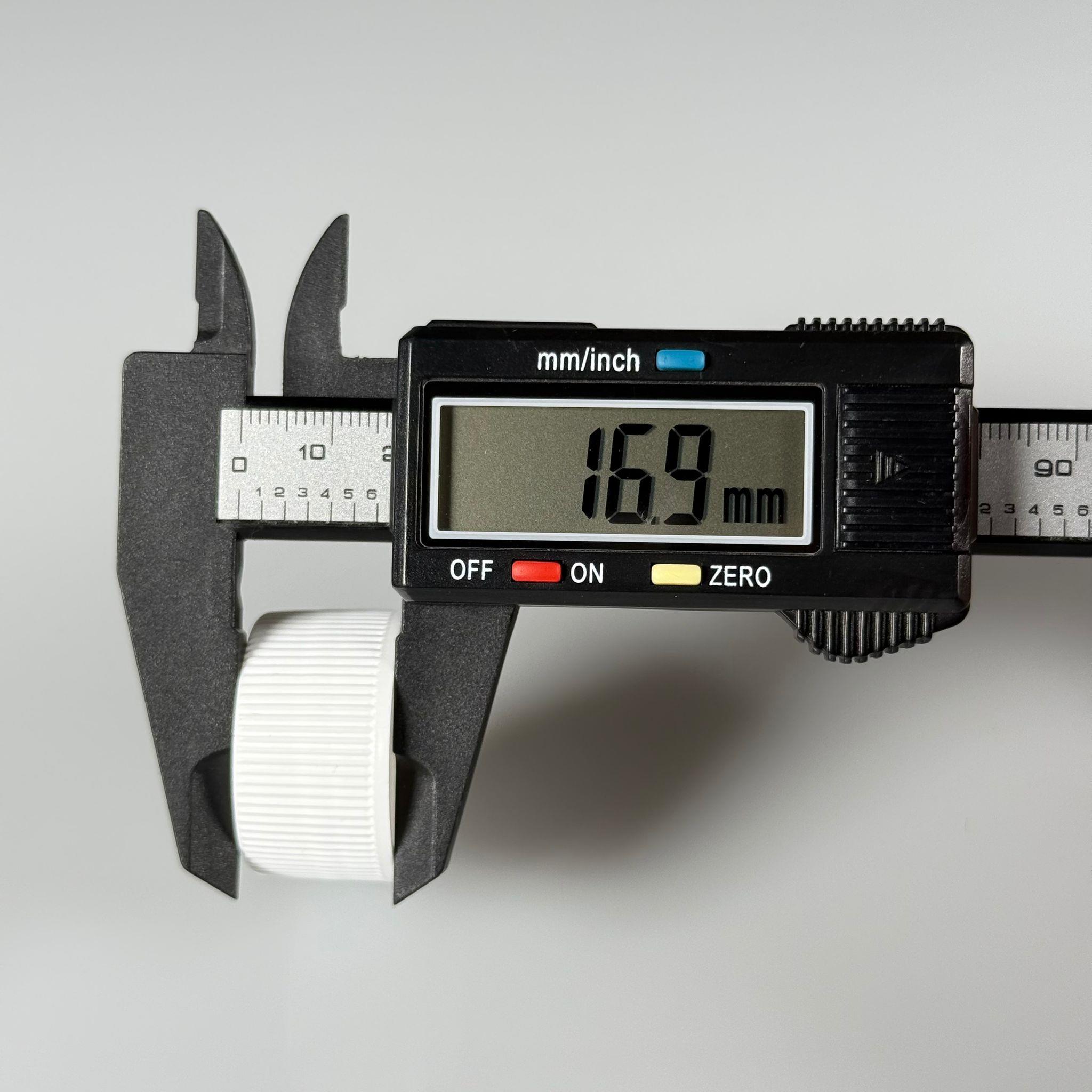 28 MM VİDALI BEYAZ KAPAK - 28 MM PLASTİK KAPAK - KÖPÜK CONTALI (HEM 28 AĞIZ CAM ŞİŞELERE HEM DE 28 AĞIZ PLASTİK ŞİŞELERE TAM UYAR)