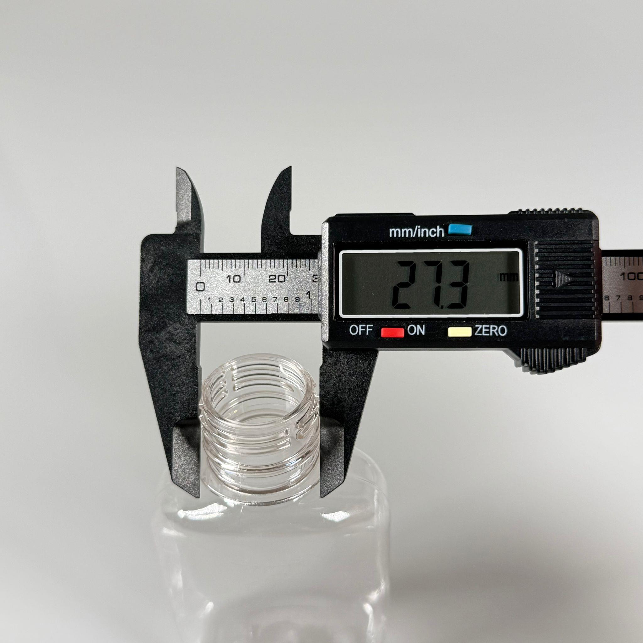 100 CC YASSI PET ŞİŞE KAPAKSIZ - AĞIZ ÇAPI 28 MM MEŞRUBAT - 100 ML PET ŞİŞE KALIN (15 GR)